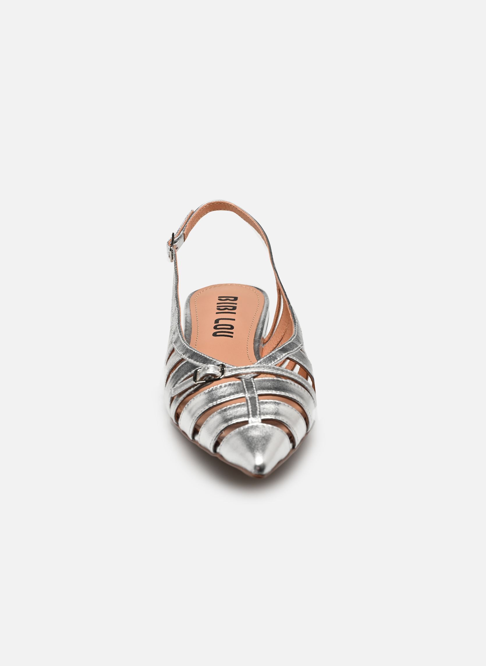 Klassische Ballerinas ALI FLAT damen silber Bibi Lou Klassische Ballerinas ALI FLAT damen silber Plata