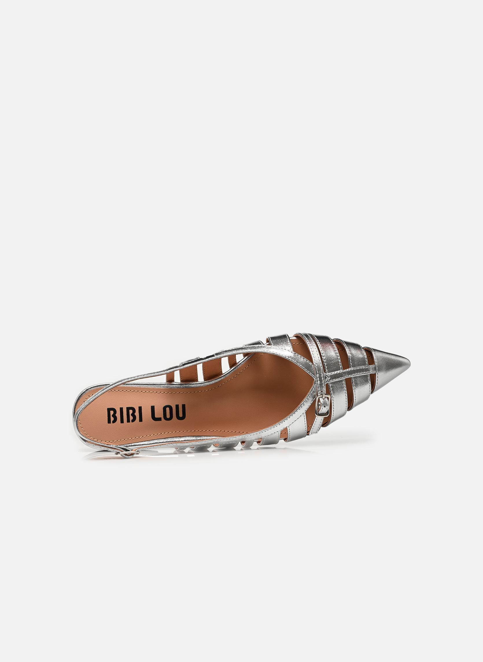 Klassische Ballerinas ALI FLAT damen silber Bibi Lou Klassische Ballerinas ALI FLAT damen silber Plata