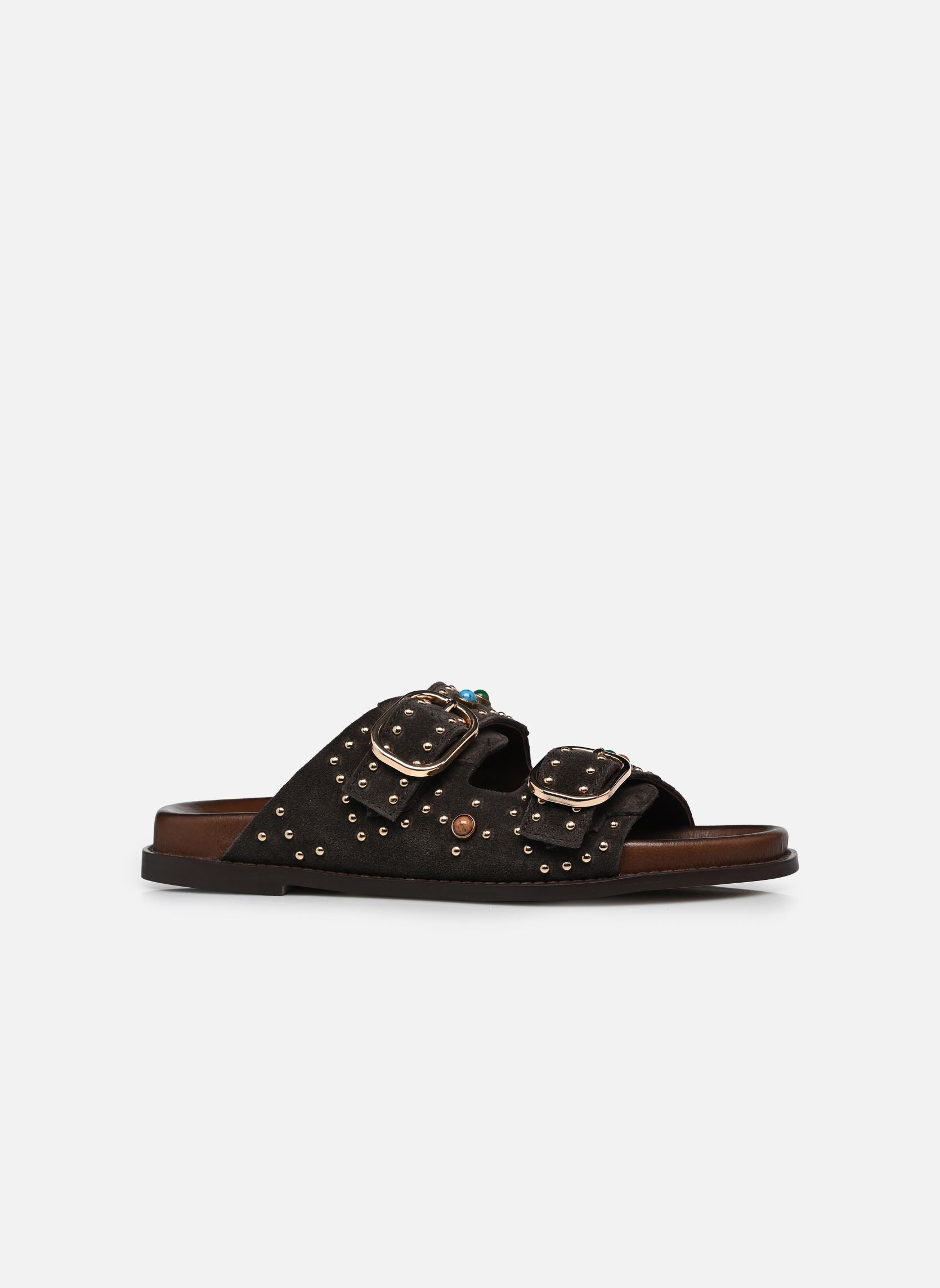Pantoletten LINDER SANDAL damen braun Bibi Lou Pantoletten LINDER SANDAL damen braun marron