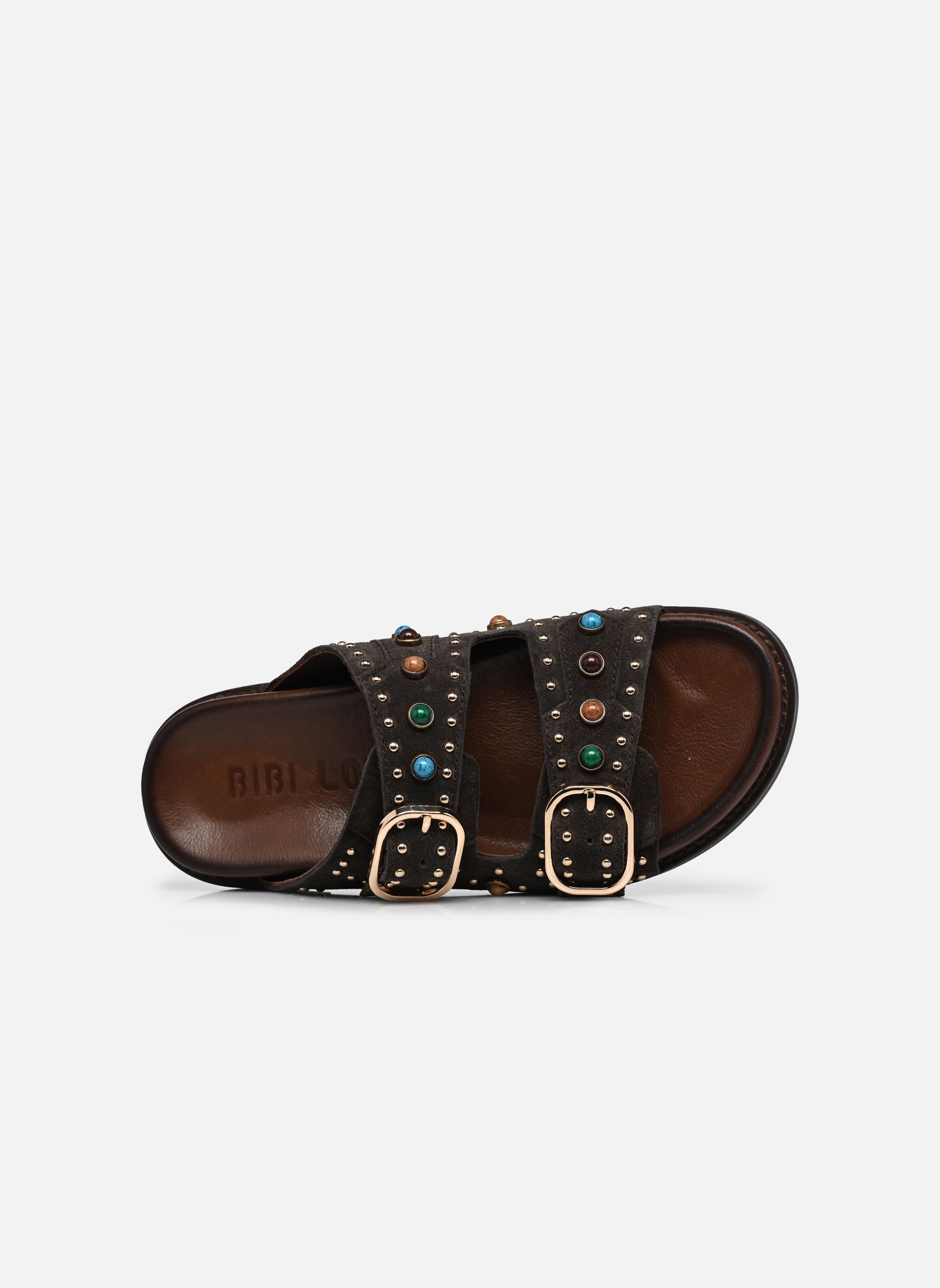Pantoletten LINDER SANDAL damen braun Bibi Lou Pantoletten LINDER SANDAL damen braun marron