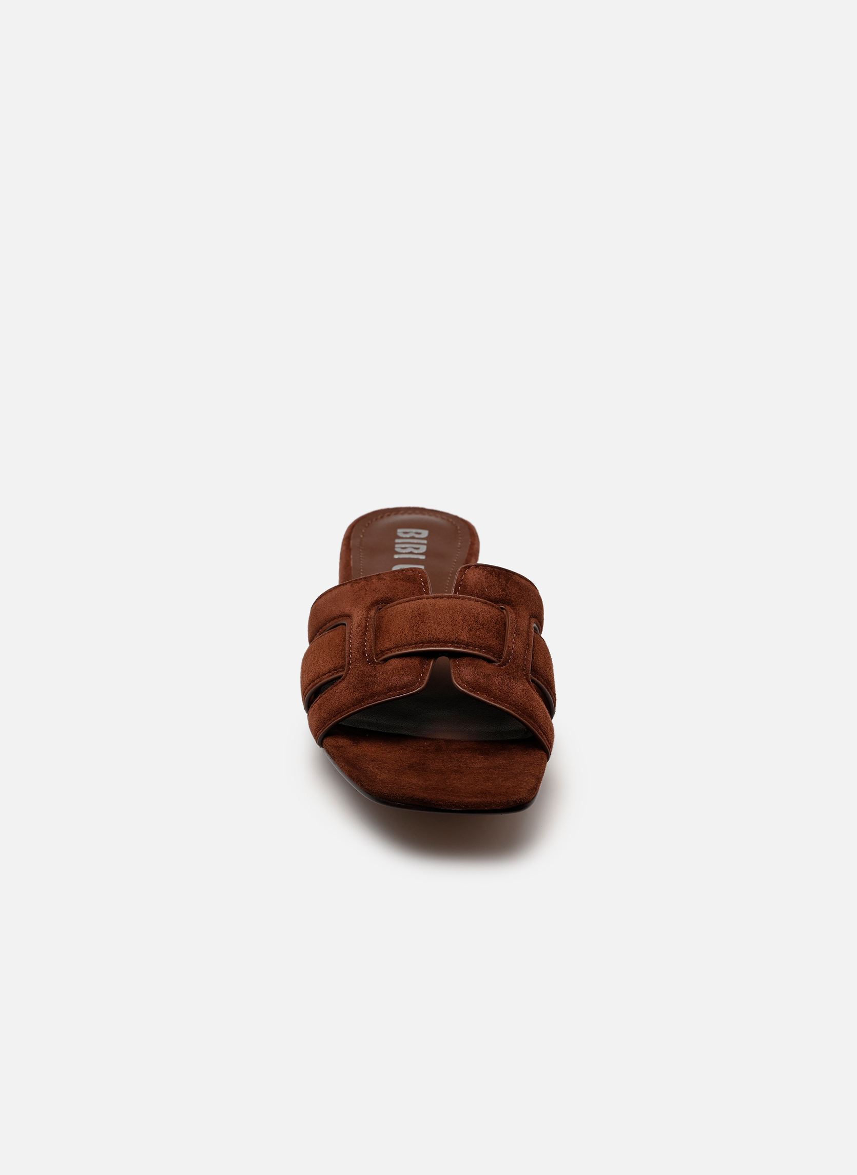 Mules et sabots HOLLY FLAT SANDAL femme marron Bibi Lou Mules et sabots HOLLY FLAT SANDAL femme marron MARRON