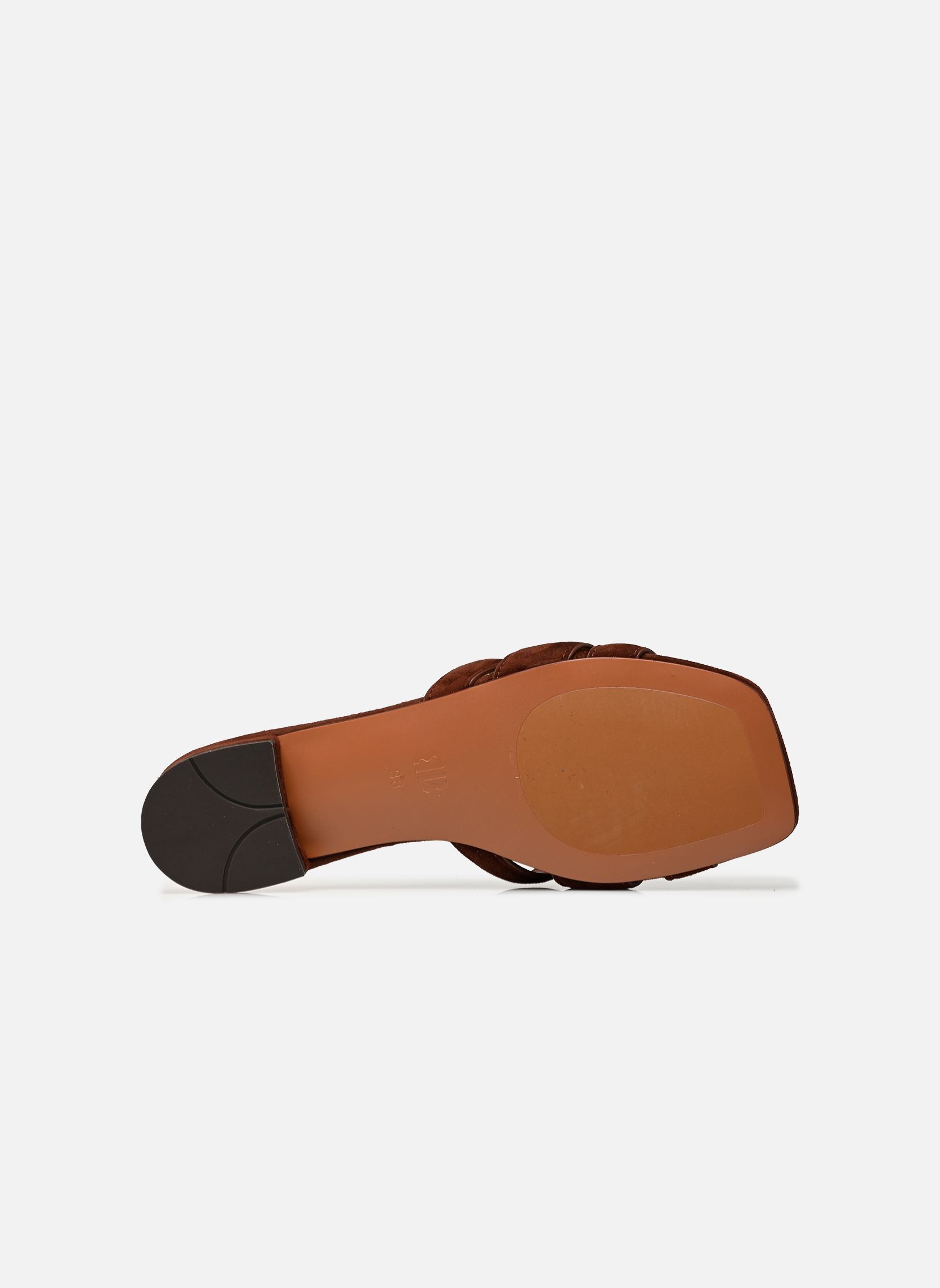 Mules et sabots HOLLY FLAT SANDAL femme marron Bibi Lou Mules et sabots HOLLY FLAT SANDAL femme marron MARRON