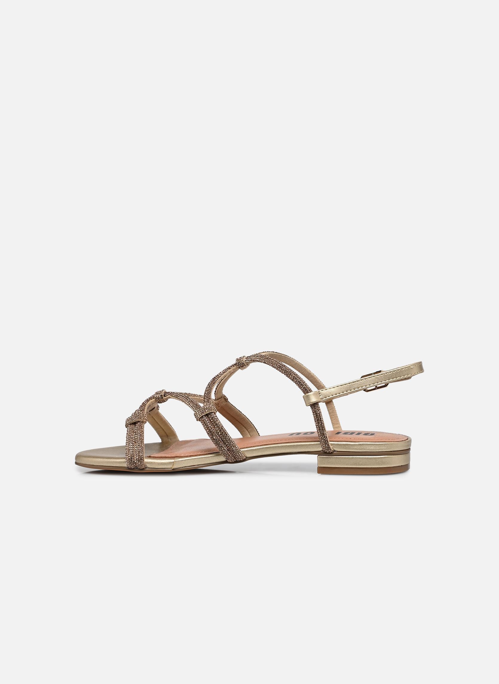Sandales QUAIL SANDAL femme or et bronze Bibi Lou Sandales QUAIL SANDAL femme or et bronze Oro