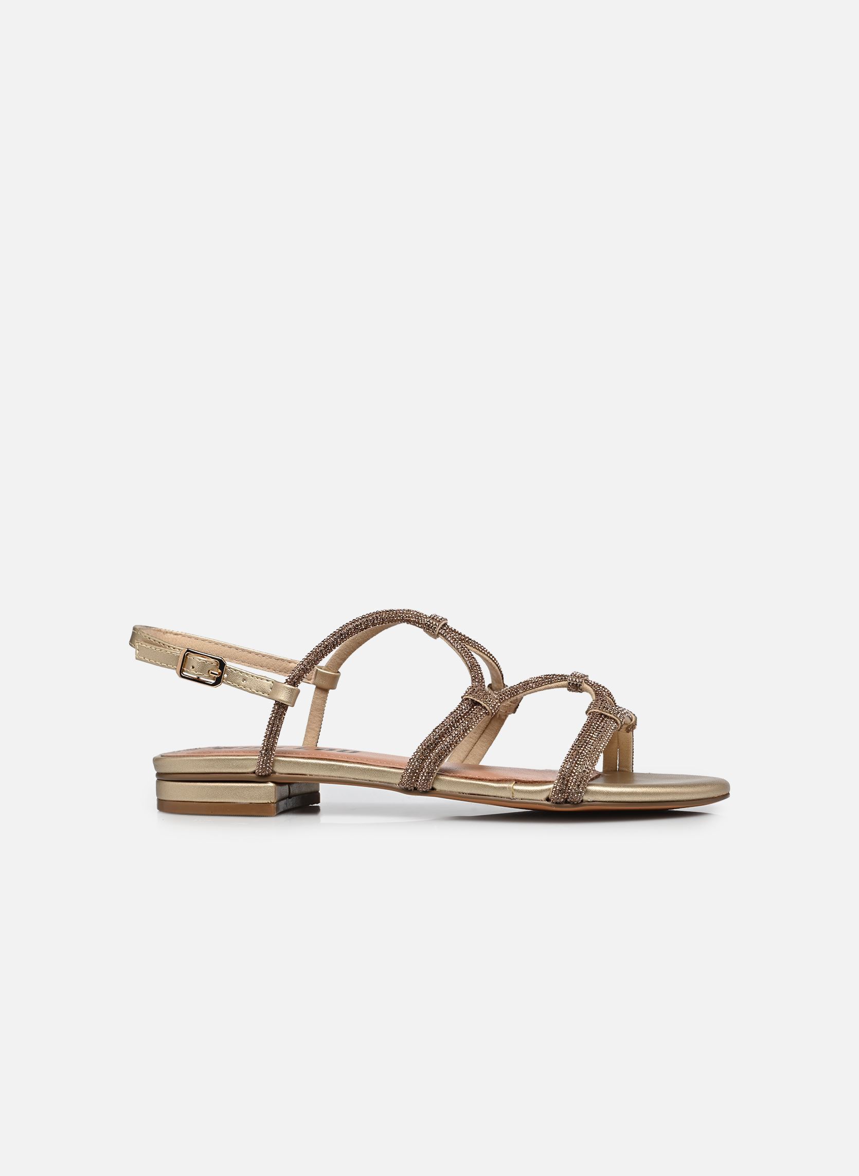 Sandales QUAIL SANDAL femme or et bronze Bibi Lou Sandales QUAIL SANDAL femme or et bronze Oro