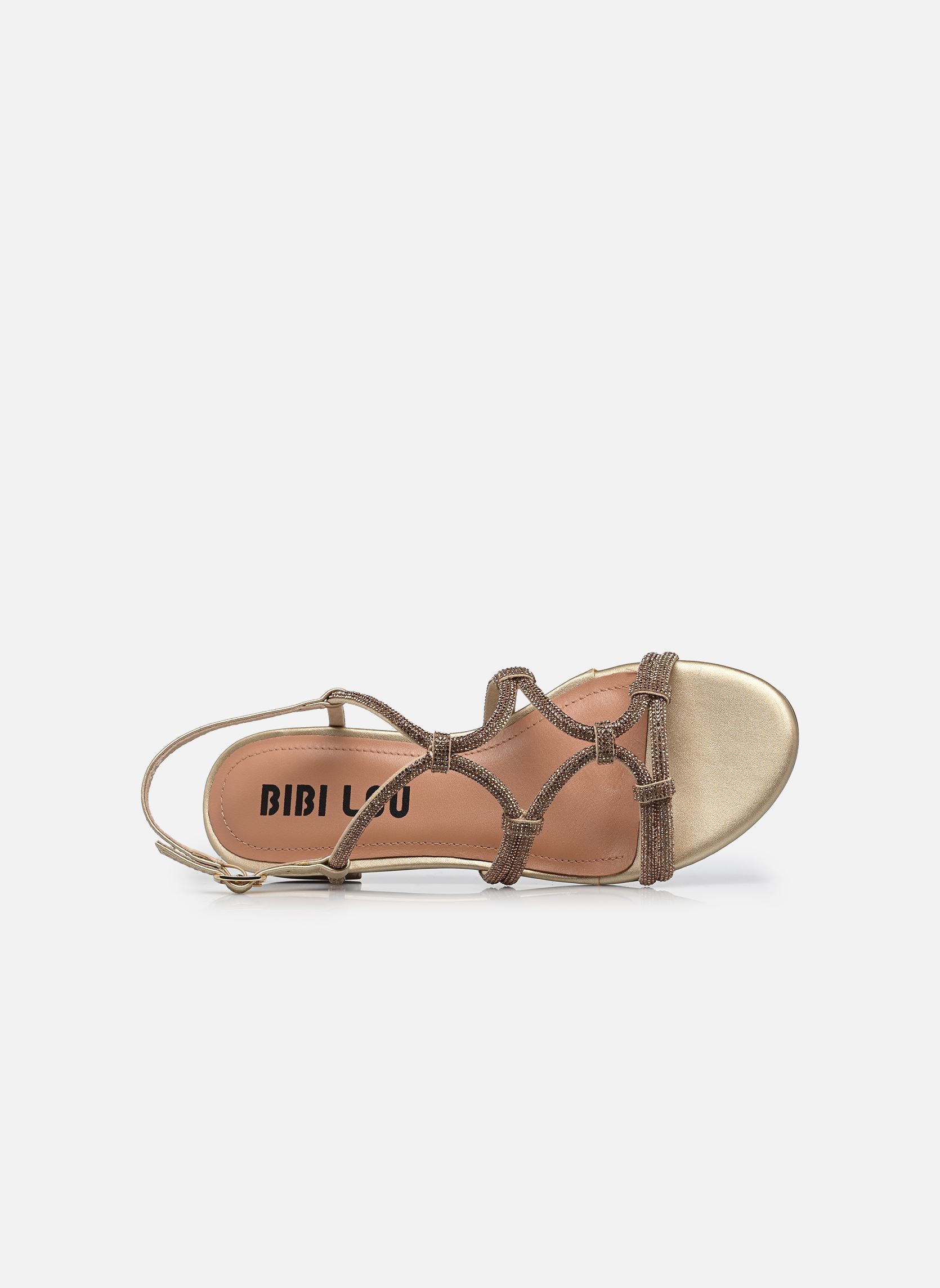 Sandales QUAIL SANDAL femme or et bronze Bibi Lou Sandales QUAIL SANDAL femme or et bronze Oro