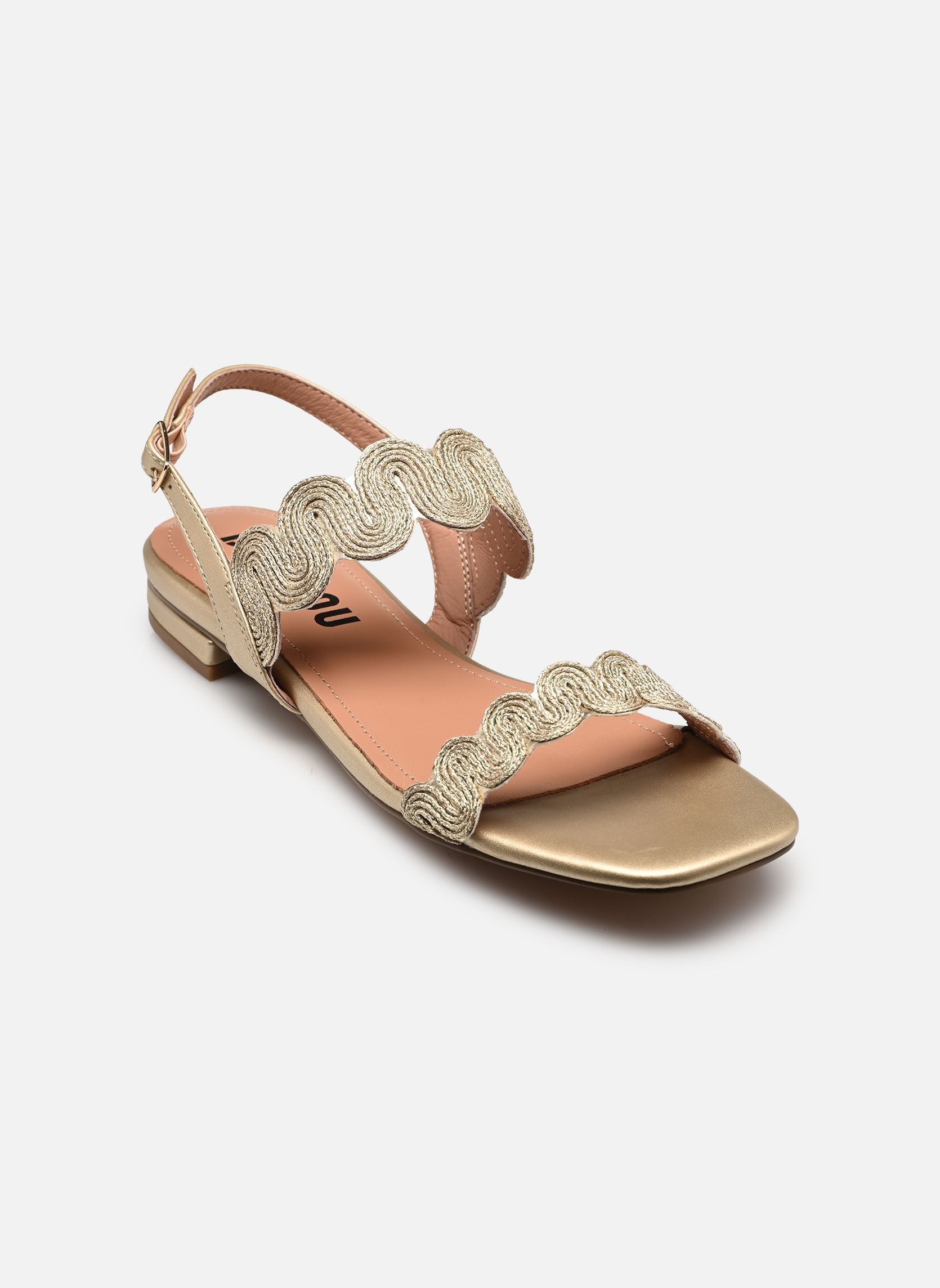 Sandali SOLEN SANDAL donna oro e bronzo Bibi Lou Sandali SOLEN SANDAL donna oro e bronzo Oro