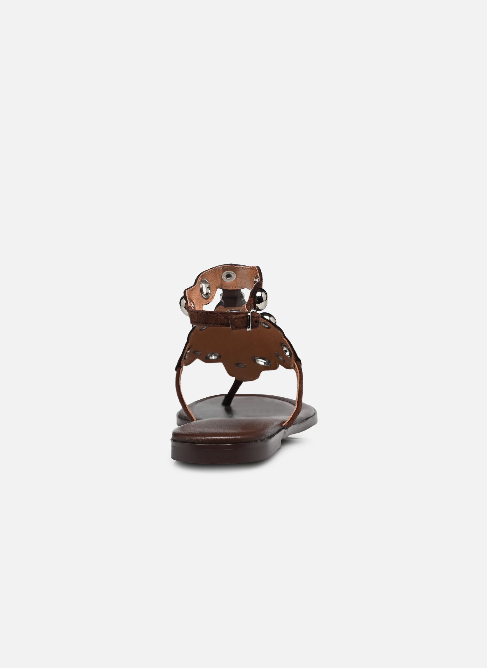 Flache Sandalen VIVIENNE FLAT SANDAL damen braun Bibi Lou Flache Sandalen VIVIENNE FLAT SANDAL damen braun marron