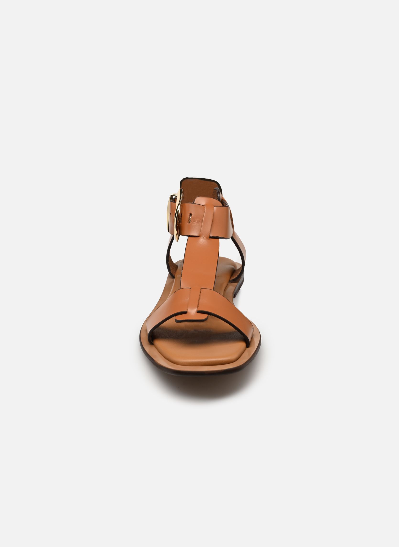Sandales plates SUNNY SANDAL femme marron Bibi Lou Sandales plates SUNNY SANDAL femme marron Cuero
