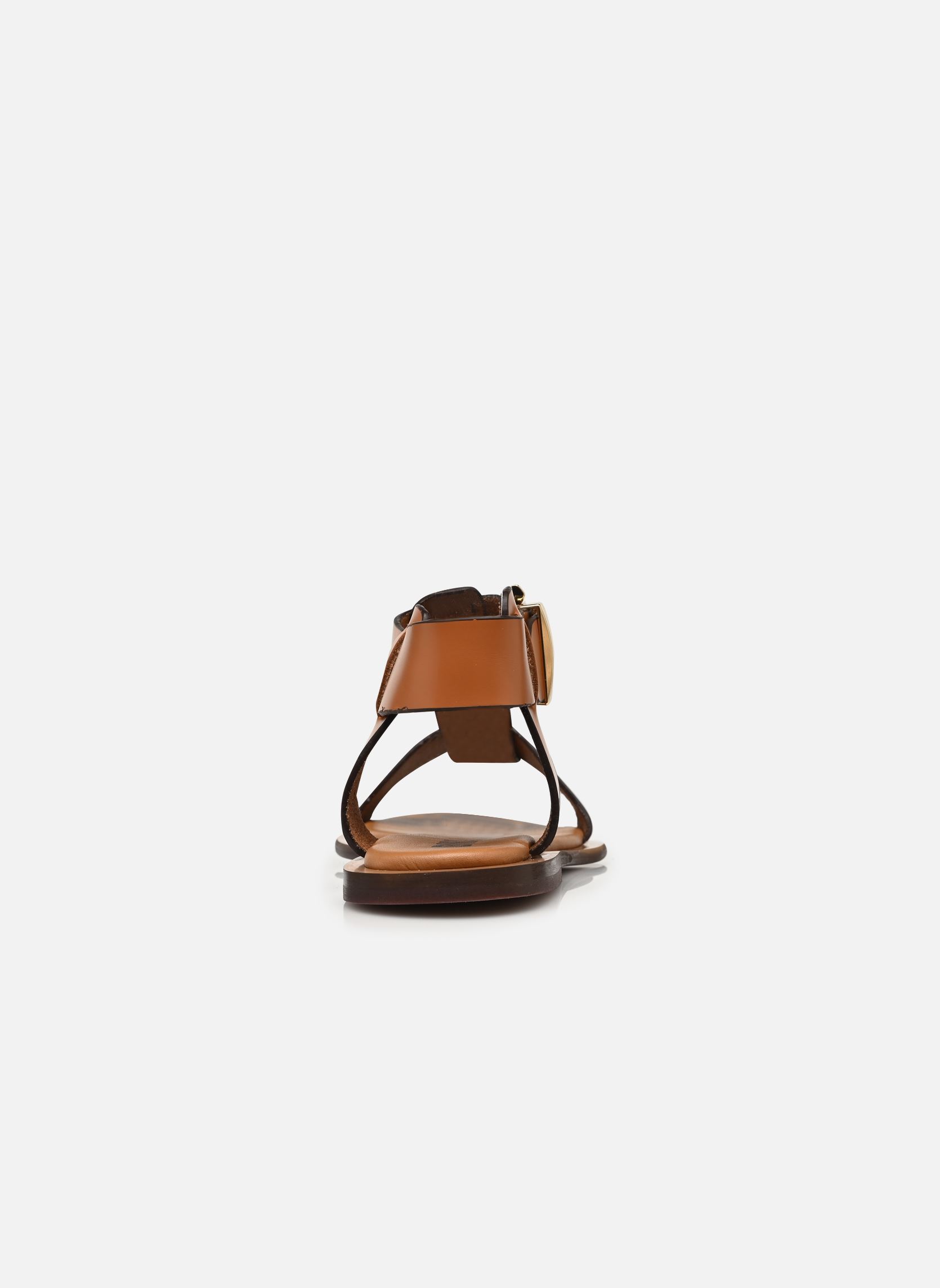 Sandales plates SUNNY SANDAL femme marron Bibi Lou Sandales plates SUNNY SANDAL femme marron Cuero