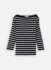 T-Shirts New Cody Slim Boat-Nk 3/4Slv damen blau Tommy Hilfiger T-Shirts New Cody Slim Boat-Nk 3/4Slv damen blau NOS BRETON DESERT SKY/ ECRU