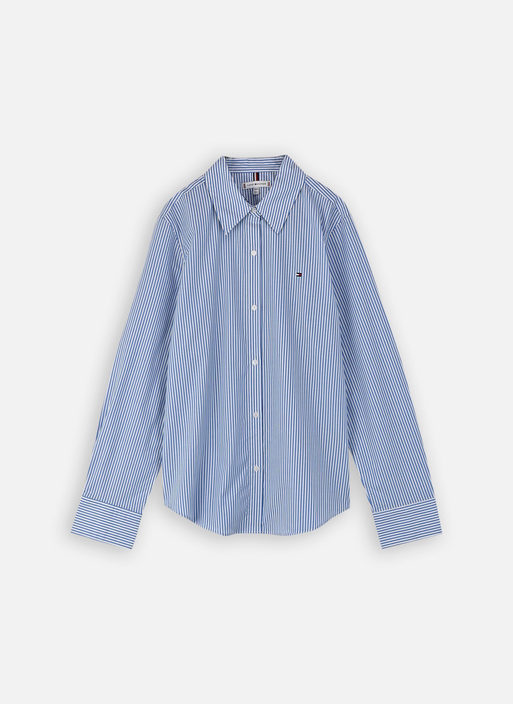 Hemden Ess Poplin Regular Shirt dames blauw Tommy Hilfiger Hemden Ess Poplin Regular Shirt dames blauw Classic Ithaca Stp Mesmerizing