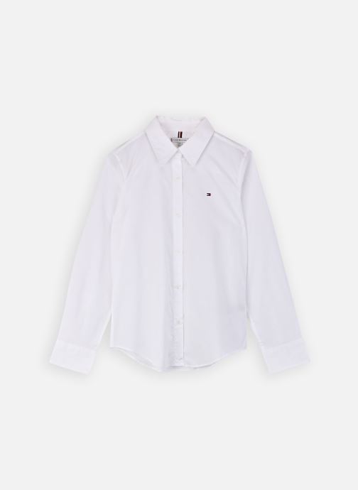 Tommy Hilfiger Hemden Ess Poplin Regular Shirt dames wit