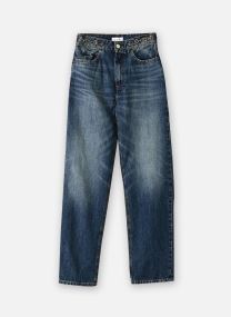 Jeans large Tapered Cam Hw Ankle femme bleu