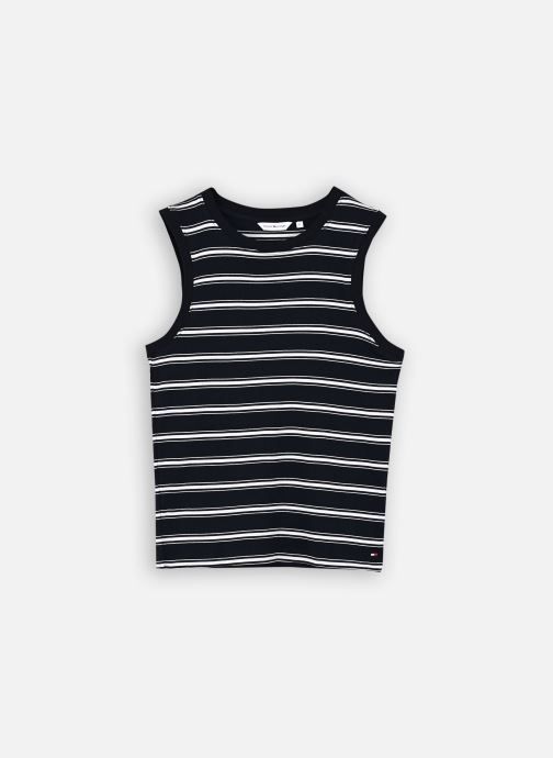 Tommy Hilfiger Hemdjes Multistripe Tank Top dames blauw
