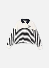 Sweatshirts Th Roundal Collar Swtsht femme blanc