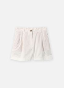 Shorts Cotton Chino Flare Shorts damen weiß