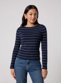 Truien Full Needle Boat-Nk Ls Swt dames blauw