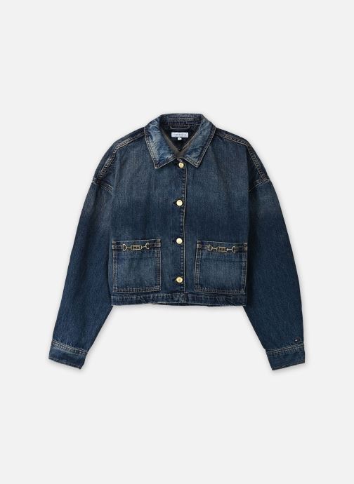 Tommy Hilfiger Vestes en jean Cropped Jacket Cam Mid femme bleu