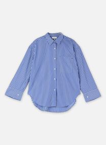 Hemden Modern Poplin Blue Str Shirt Ls dames blauw