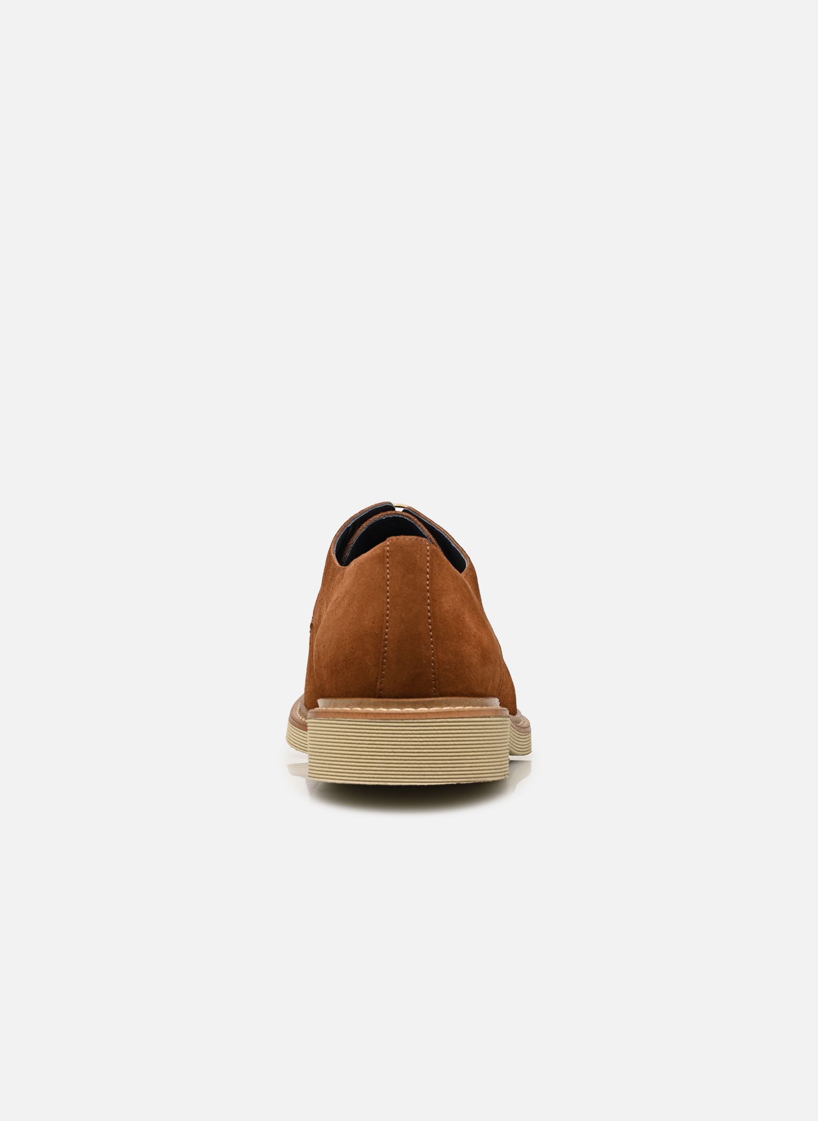 Derby schoenen MIYA heren bruin Brett & Sons Derby schoenen MIYA heren bruin VELOUR COGNAC