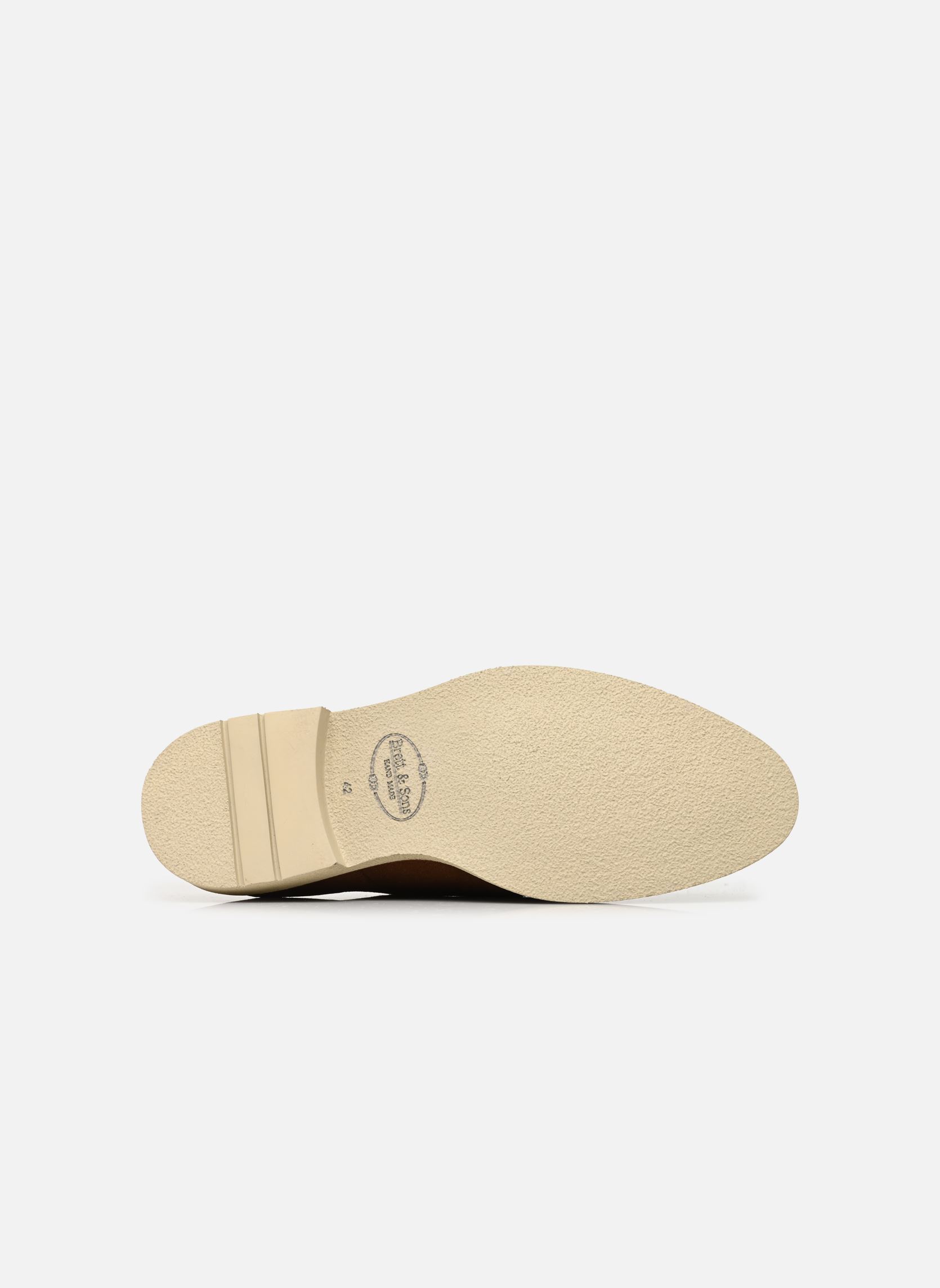 Derby schoenen MIYA heren bruin Brett & Sons Derby schoenen MIYA heren bruin VELOUR COGNAC