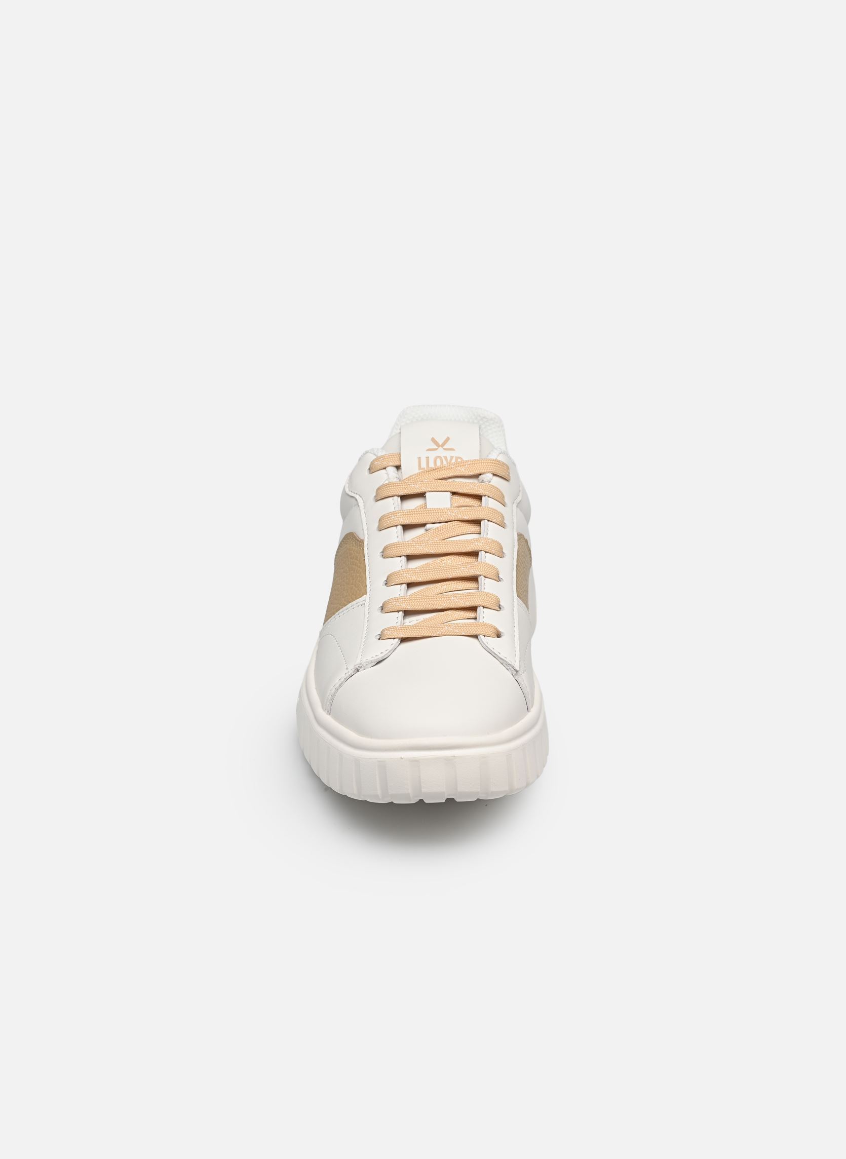 Niedrige Sneaker Riccardo W damen weiß Lloyd Niedrige Sneaker Riccardo W damen weiß WHITE/BEIGE