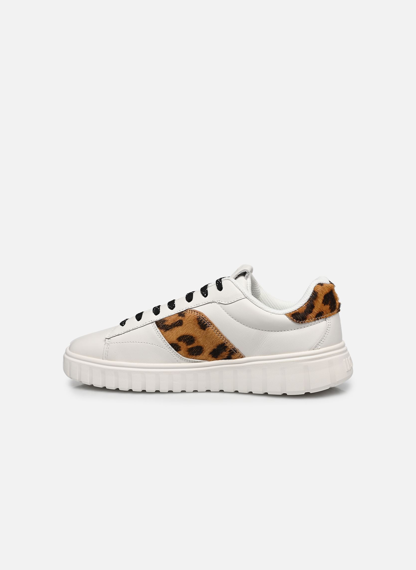 Niedrige Sneaker Riccardo W damen weiß Lloyd Niedrige Sneaker Riccardo W damen weiß WHITE/LEOPARD