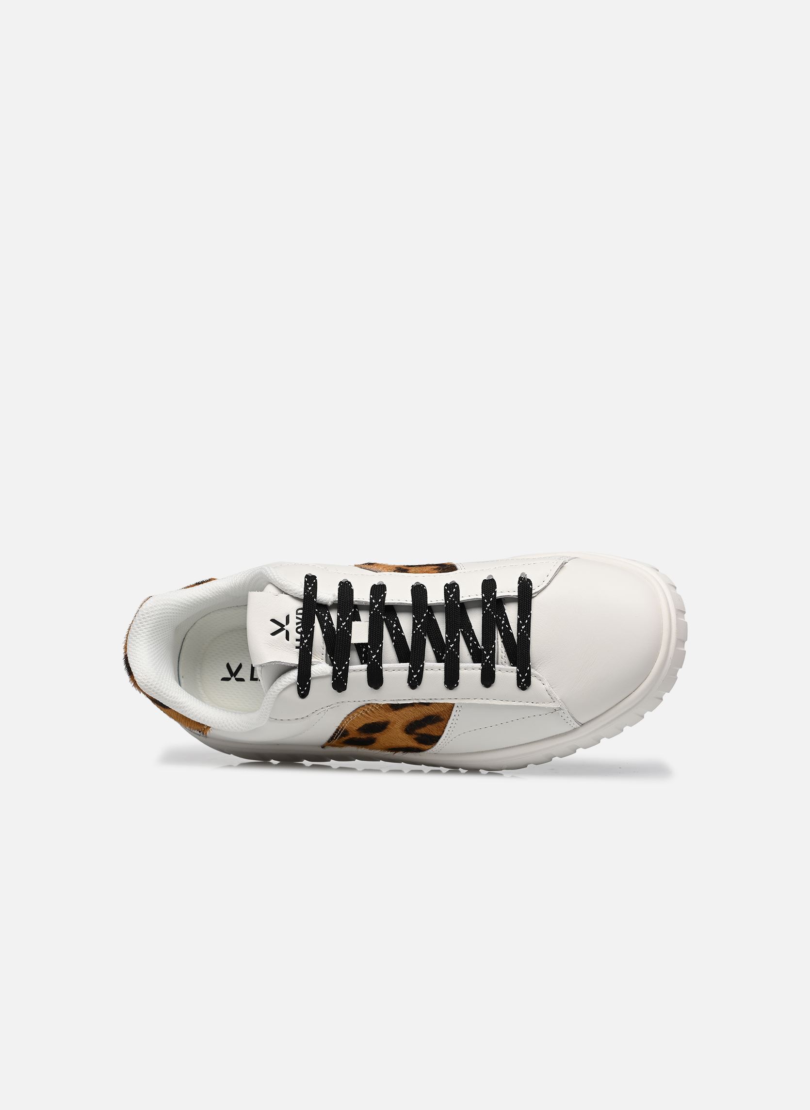 Niedrige Sneaker Riccardo W damen weiß Lloyd Niedrige Sneaker Riccardo W damen weiß WHITE/LEOPARD