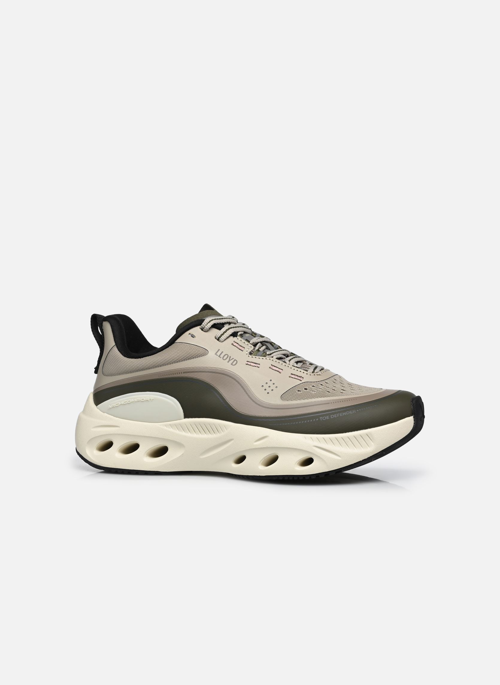 Niedrige Sneaker Cheese W damen braun Lloyd Niedrige Sneaker Cheese W damen braun GREEN/GREY