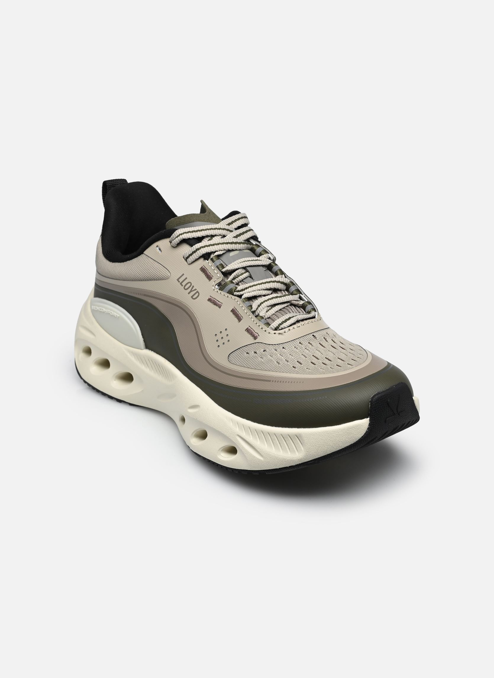 Niedrige Sneaker Cheese W damen braun Lloyd Niedrige Sneaker Cheese W damen braun GREEN/GREY