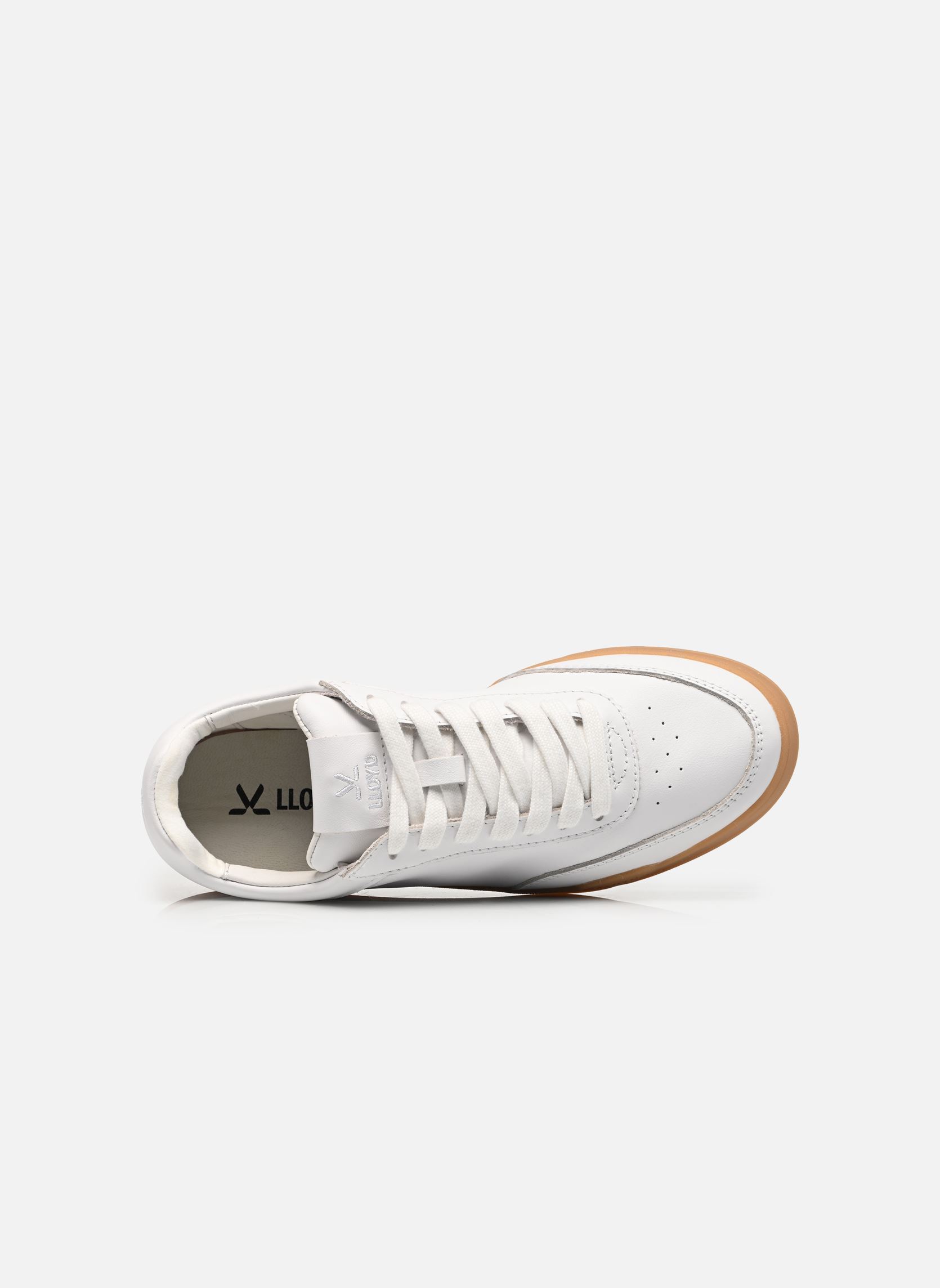 Lage sneakers Decon W dames wit Lloyd Lage sneakers Decon W dames wit WHITE