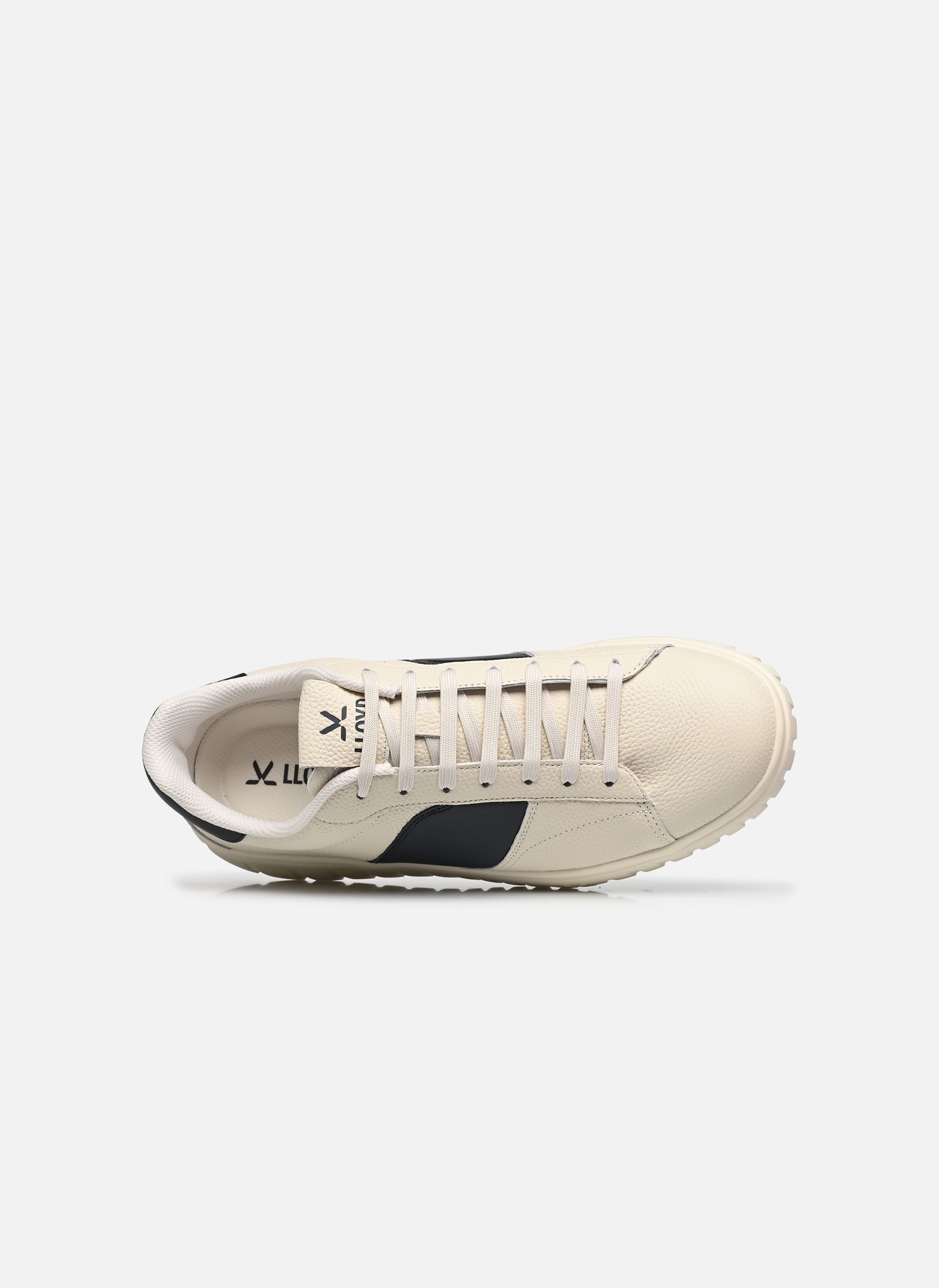 Lage sneakers Riccardo heren wit Lloyd Lage sneakers Riccardo heren wit OFFWHITE/NAVY