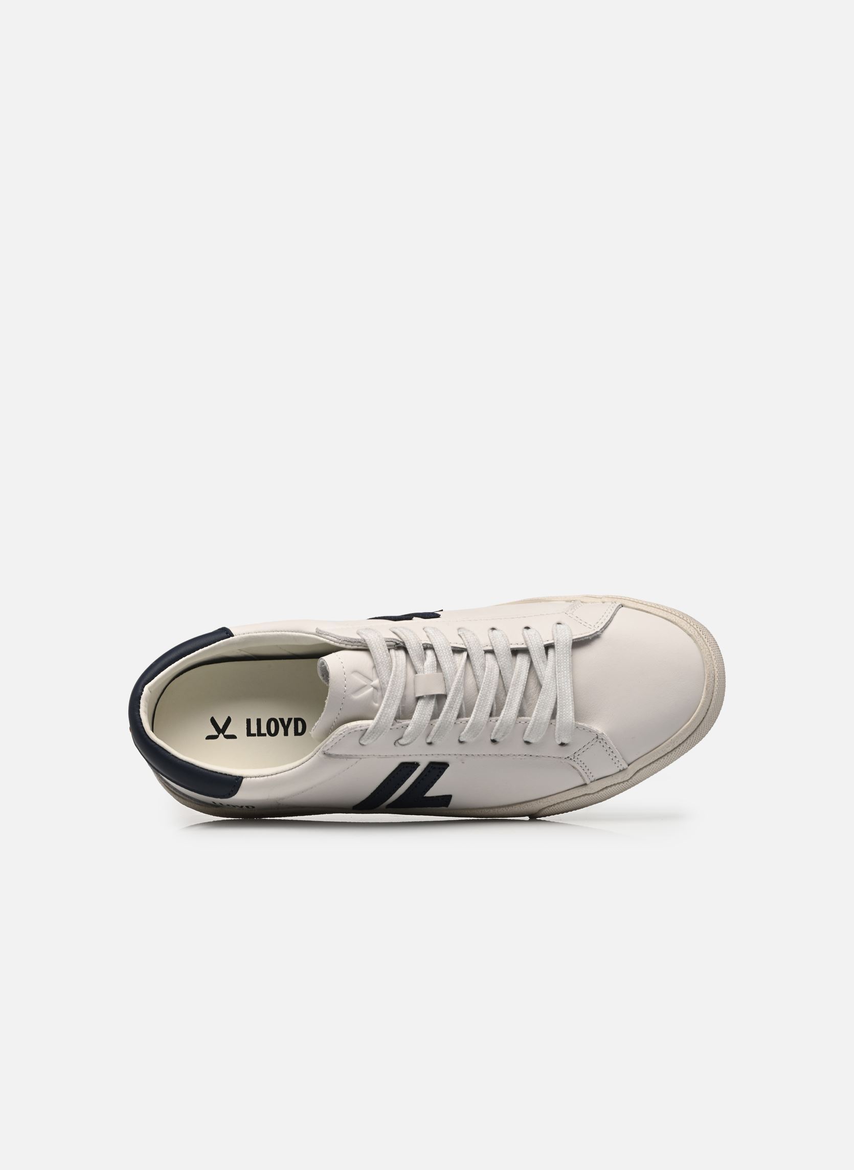 Lage sneakers Vulcan heren wit Lloyd Lage sneakers Vulcan heren wit OFFWHITE.NAVY