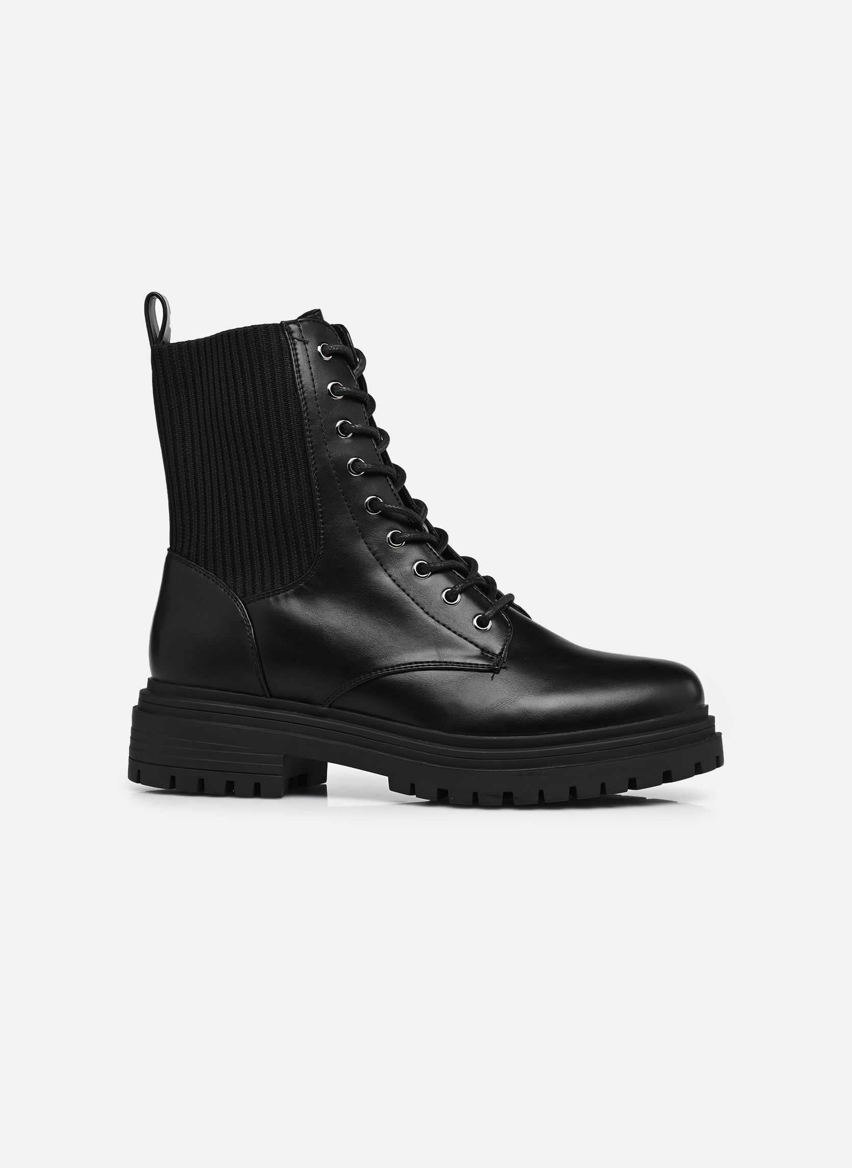 Veterlaarsjes Boots Jierango dames zwart MADE BY Veterlaarsjes Boots Jierango dames zwart NOIR