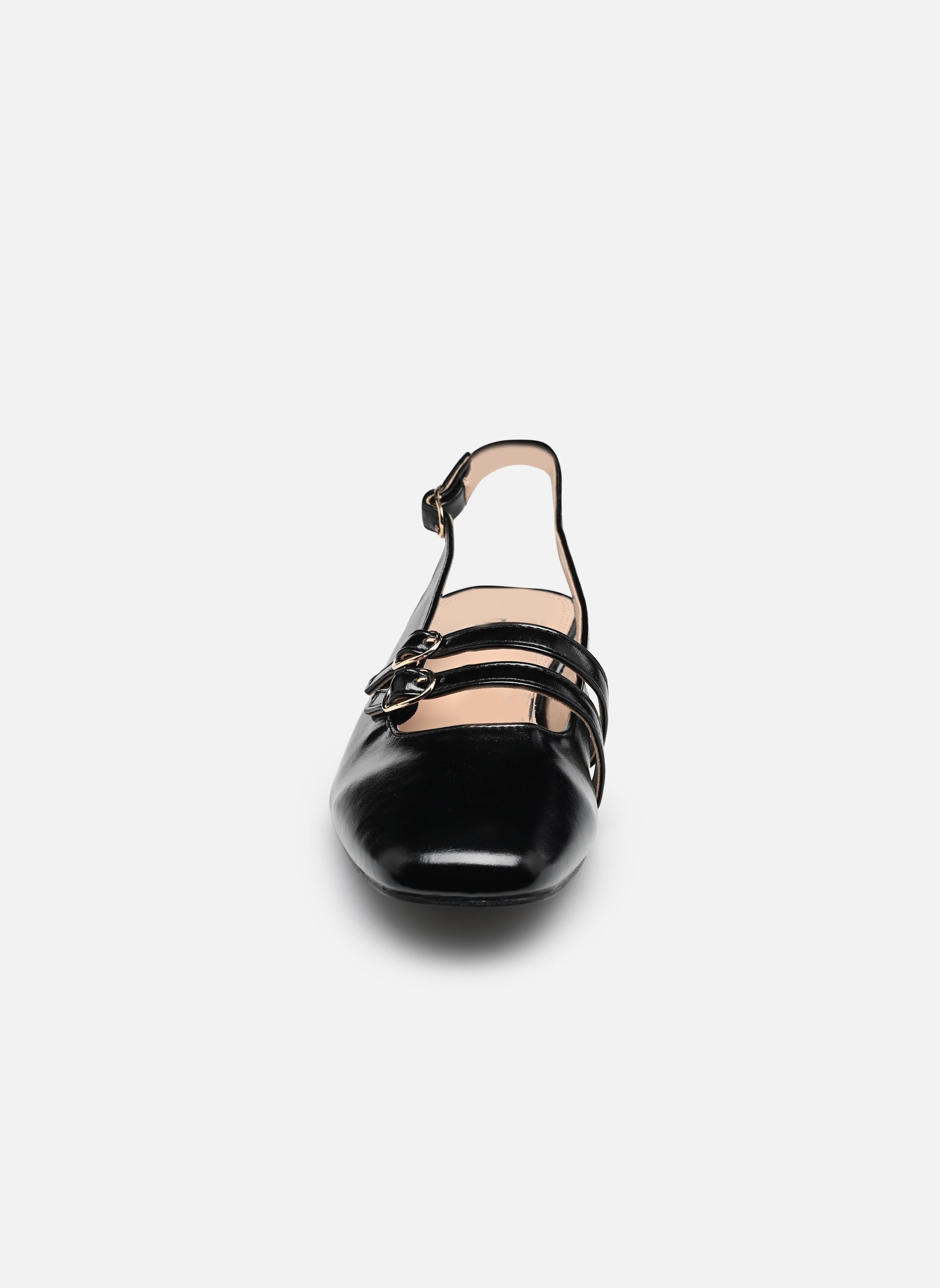 Klassieke ballerina's Slingback Janaf dames zwart MADE BY Klassieke ballerina's Slingback Janaf dames zwart NOIR