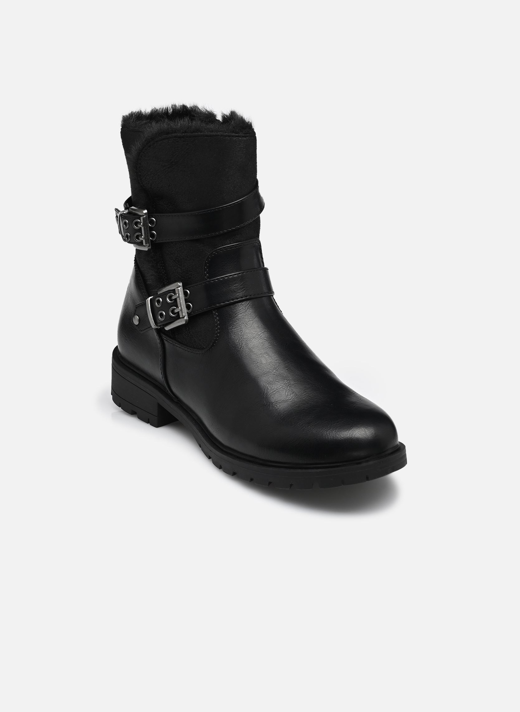 Niedrige Ankle Boots Boots Jibike damen schwarz MADE BY Niedrige Ankle Boots Boots Jibike damen schwarz NOIR