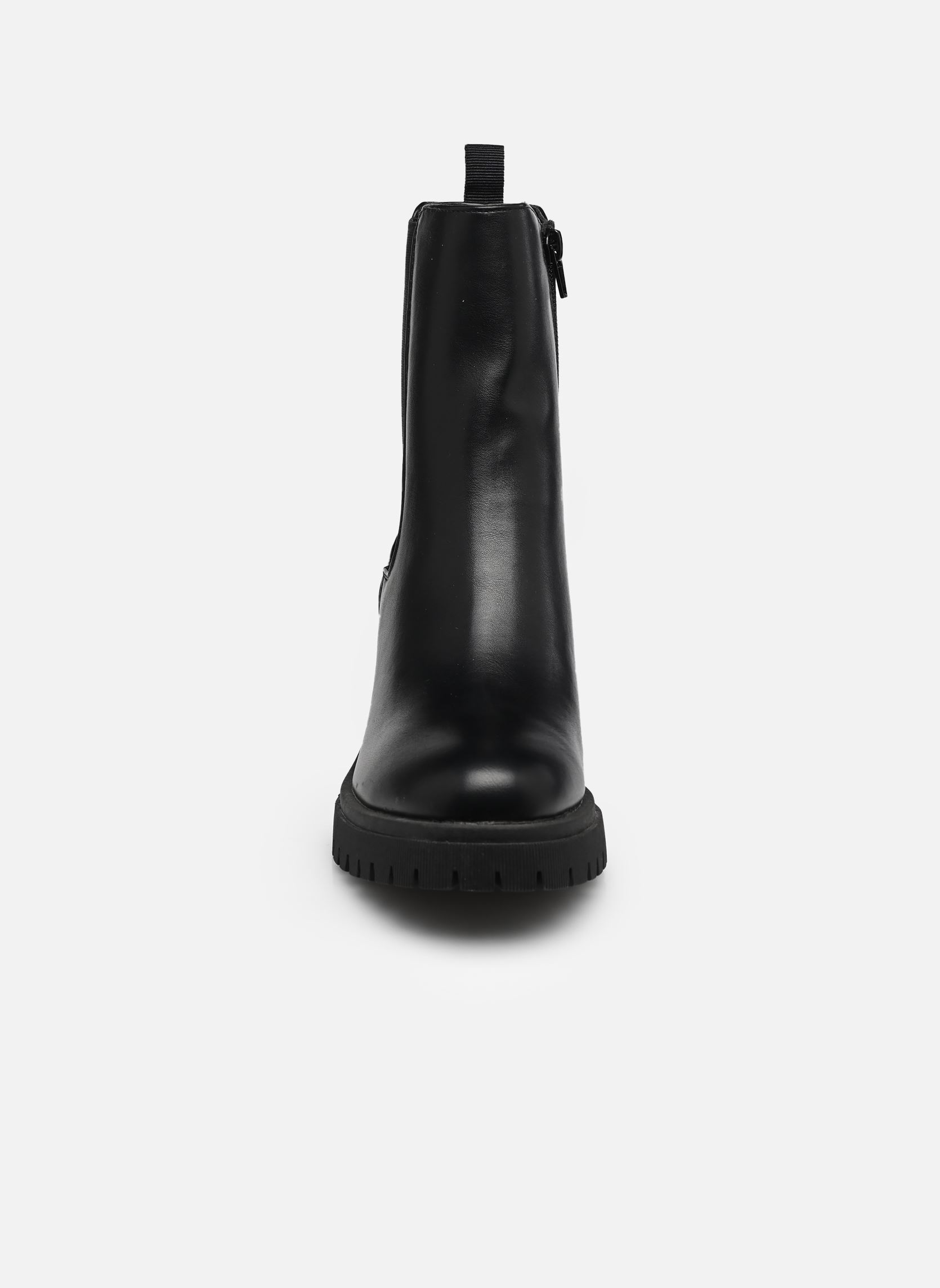 Lage enkellaarsjes Boots Jibelo dames zwart MADE BY Lage enkellaarsjes Boots Jibelo dames zwart NOIR