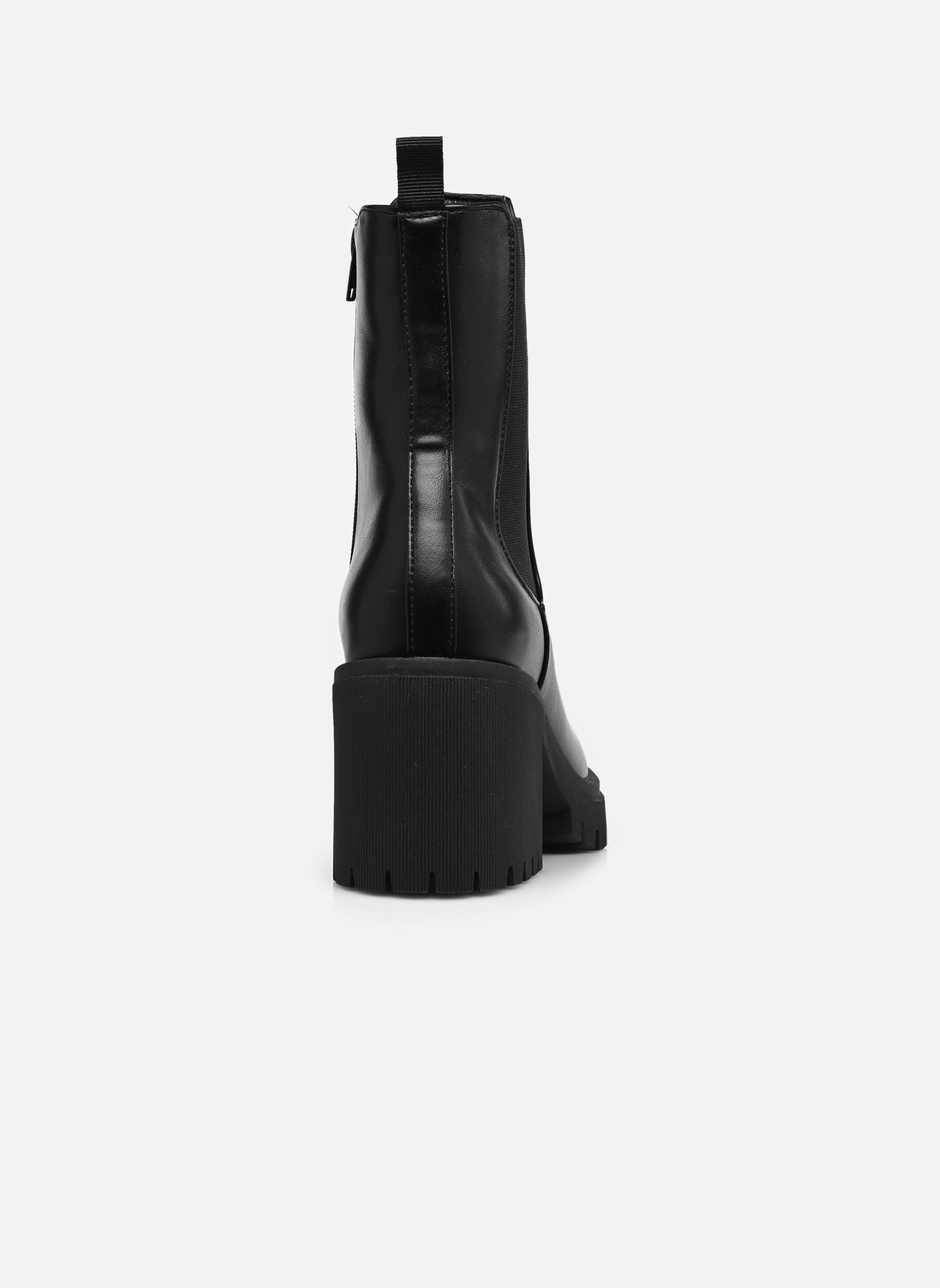 Lage enkellaarsjes Boots Jibelo dames zwart MADE BY Lage enkellaarsjes Boots Jibelo dames zwart NOIR