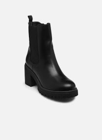Lage enkellaarsjes Boots Jibelo dames zwart MADE BY Lage enkellaarsjes Boots Jibelo dames zwart NOIR