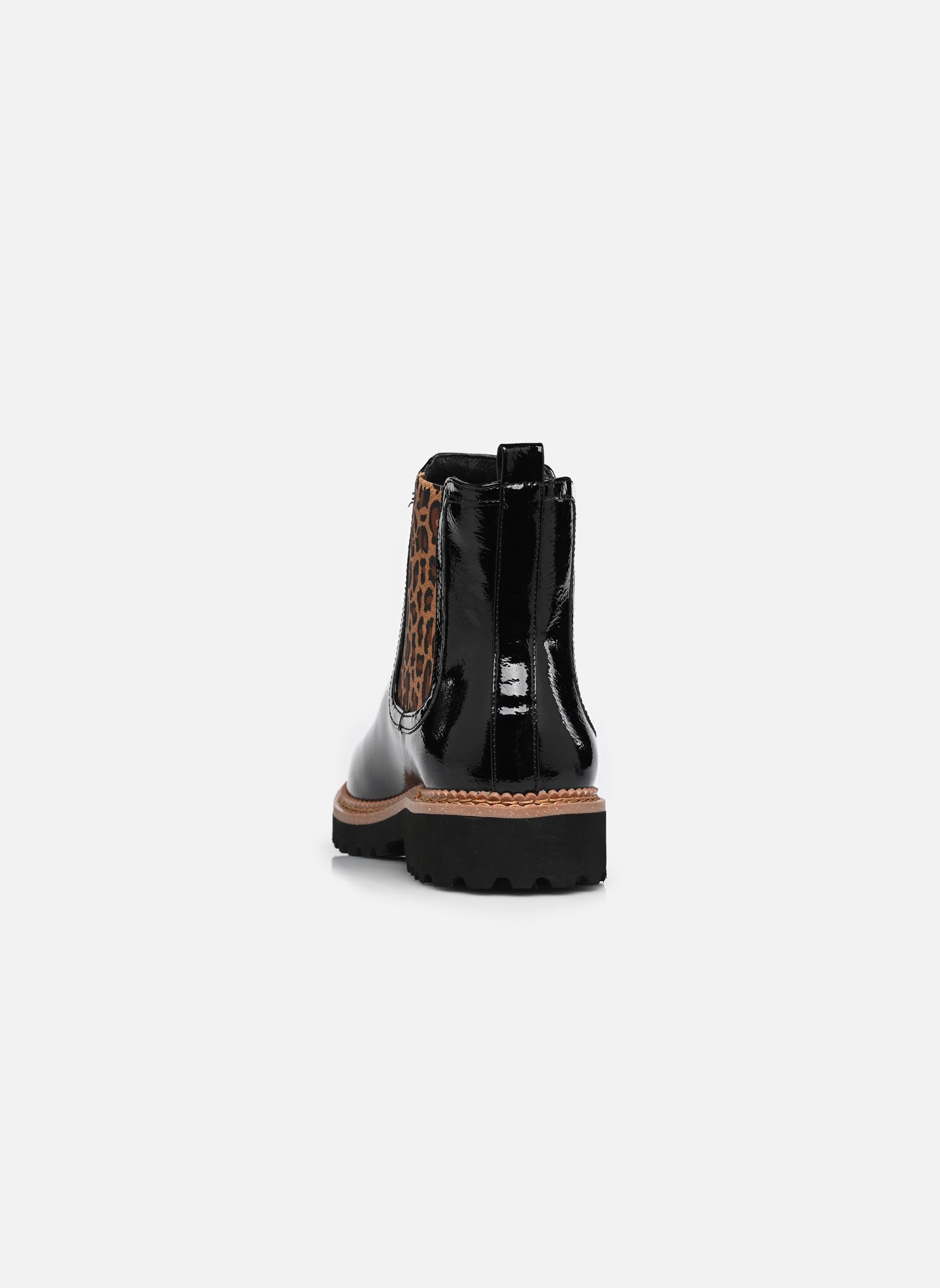 Lage enkellaarsjes Boots GOLGEUP dames zwart MADE BY Lage enkellaarsjes Boots GOLGEUP dames zwart NOIR