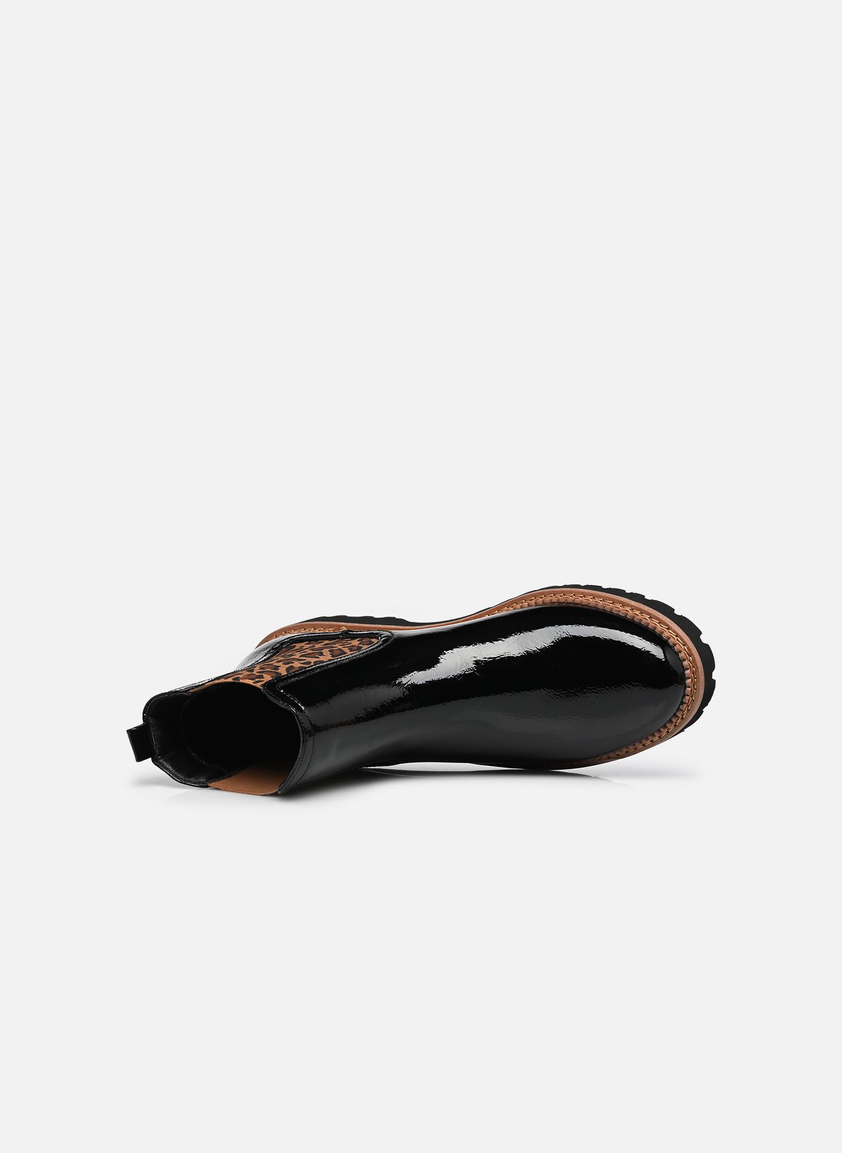 Lage enkellaarsjes Boots GOLGEUP dames zwart MADE BY Lage enkellaarsjes Boots GOLGEUP dames zwart NOIR