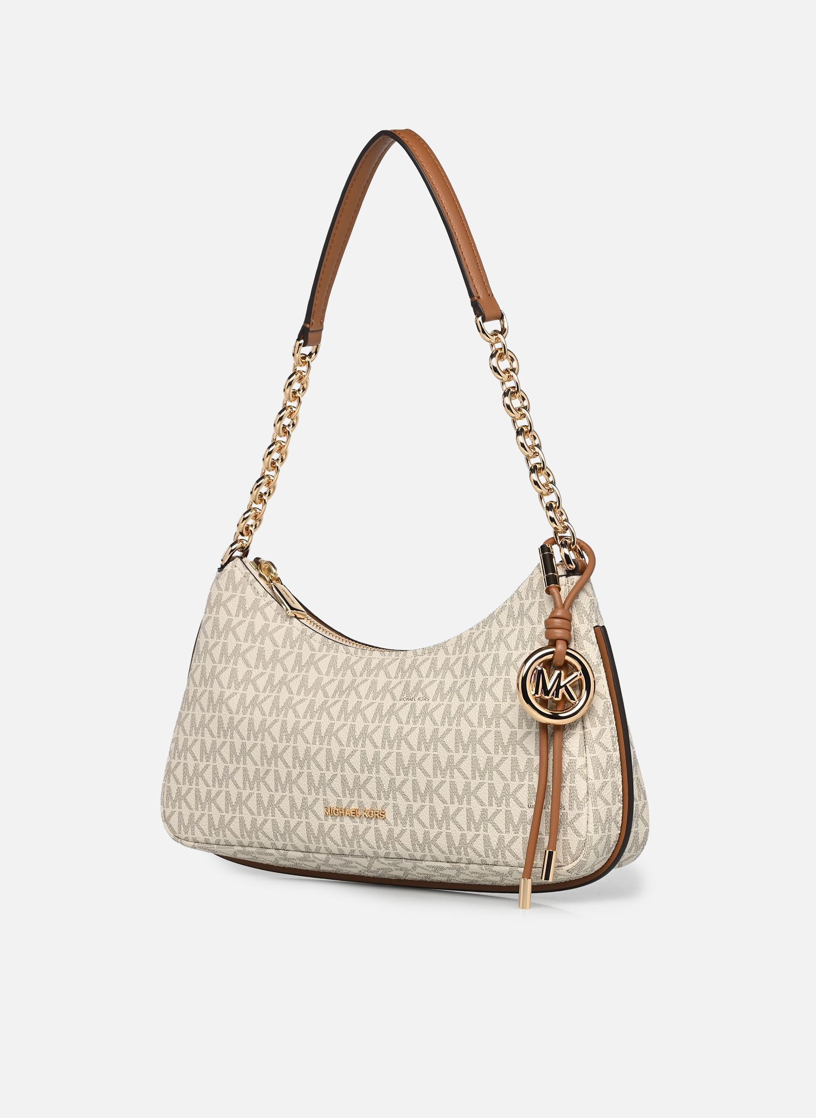 Schoudertassen Nolita Md Chain Pouchette dames wit Michael Michael Kors Schoudertassen Nolita Md Chain Pouchette dames wit VANILLA/ACRN
