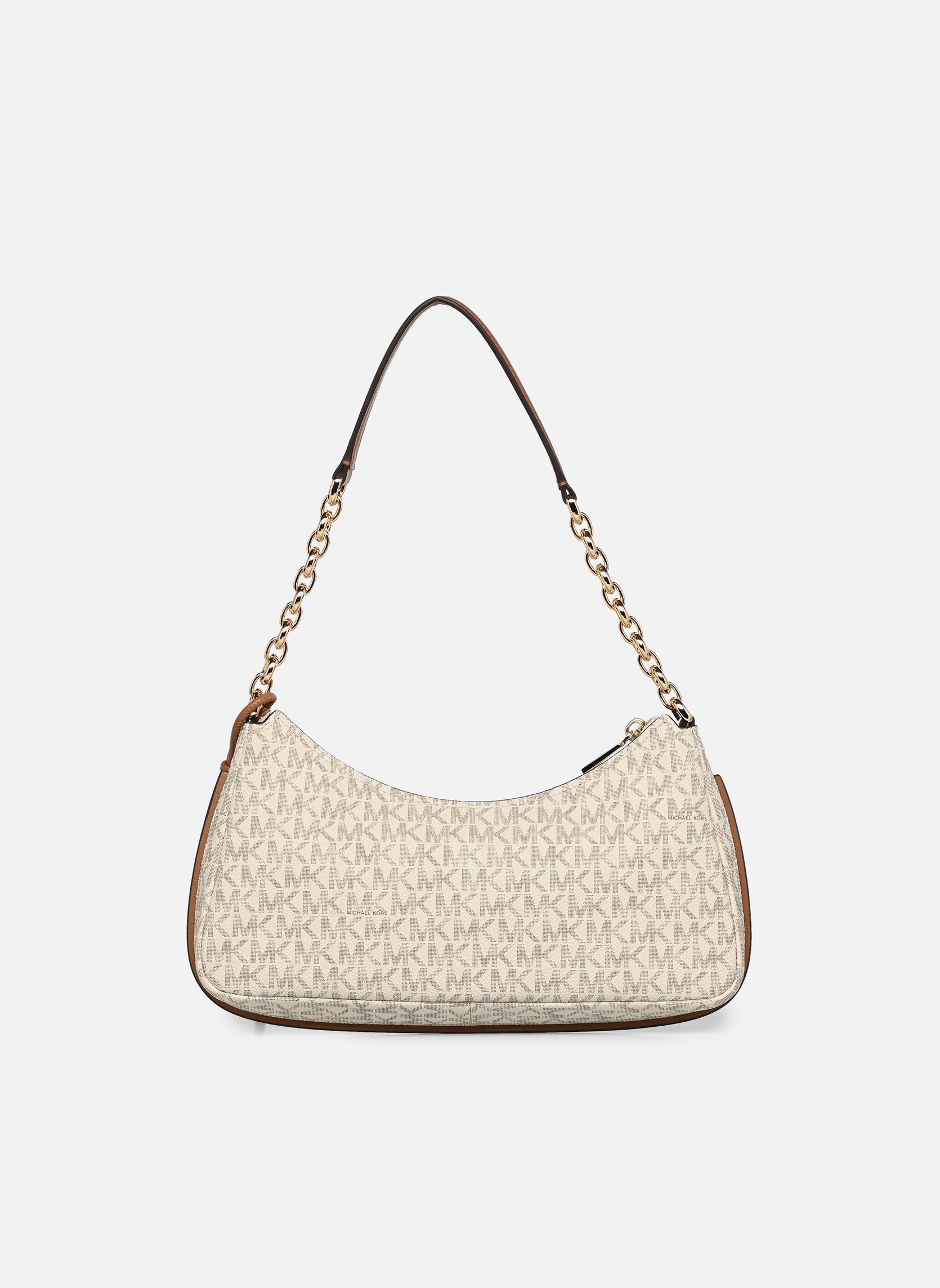 Schoudertassen Nolita Md Chain Pouchette dames wit Michael Michael Kors Schoudertassen Nolita Md Chain Pouchette dames wit VANILLA/ACRN
