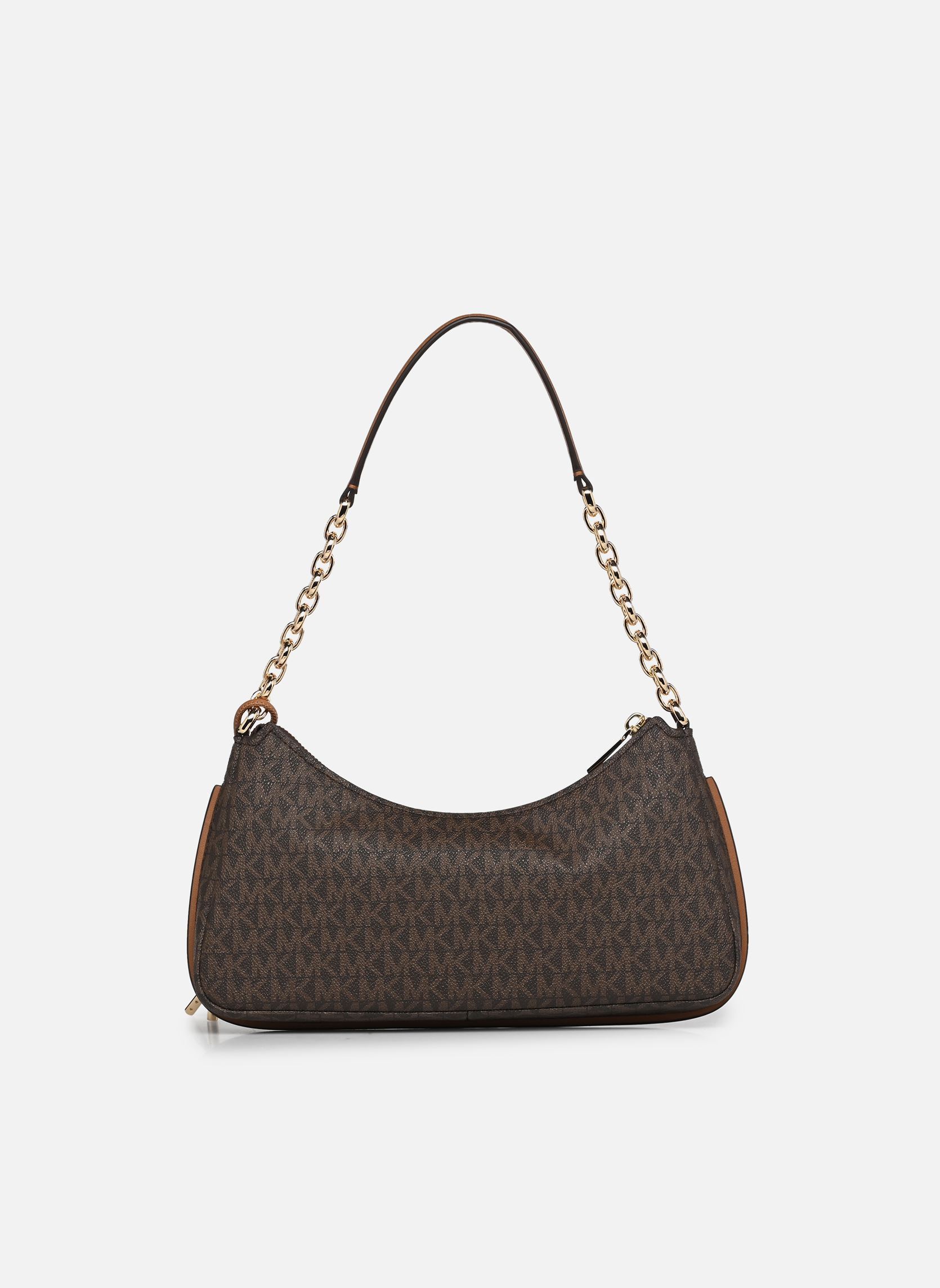 Schoudertassen Nolita Md Chain Pouchette dames bruin Michael Michael Kors Schoudertassen Nolita Md Chain Pouchette dames bruin BRN/ACORN