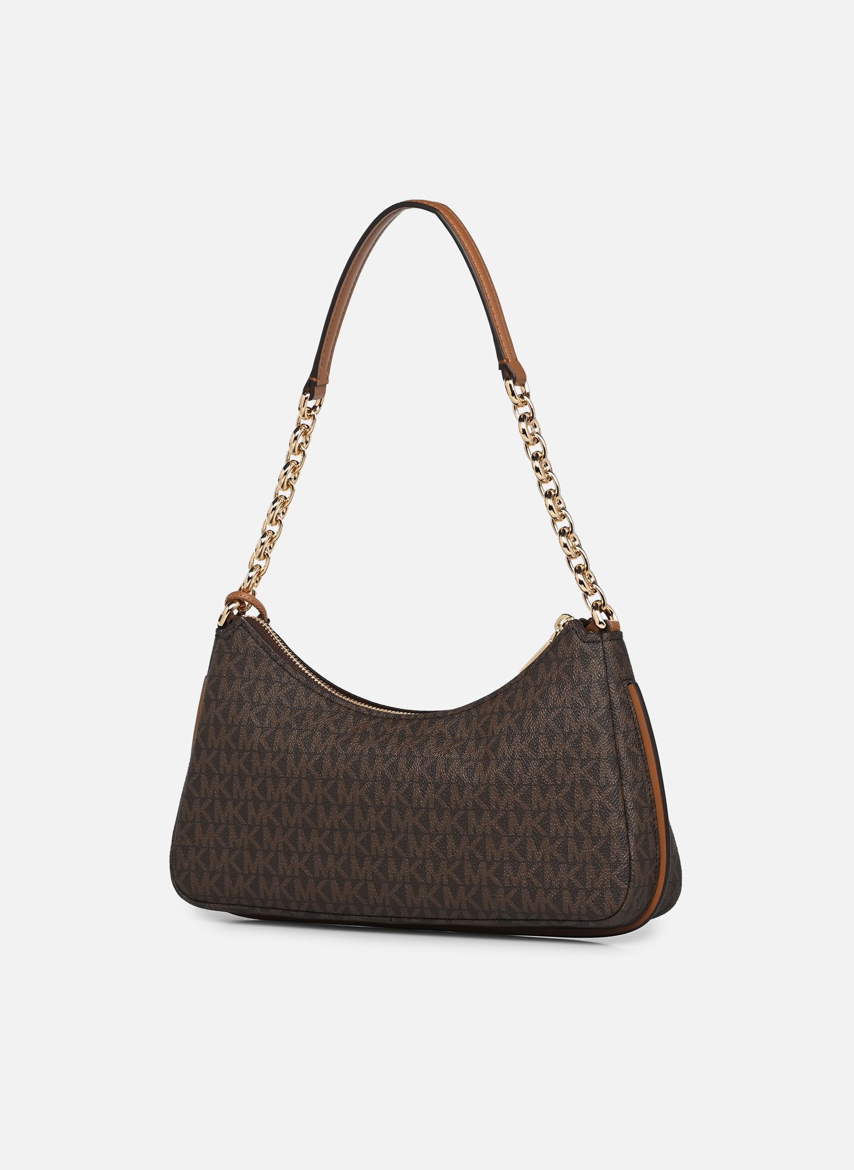 Schoudertassen Nolita Md Chain Pouchette dames bruin Michael Michael Kors Schoudertassen Nolita Md Chain Pouchette dames bruin BRN/ACORN