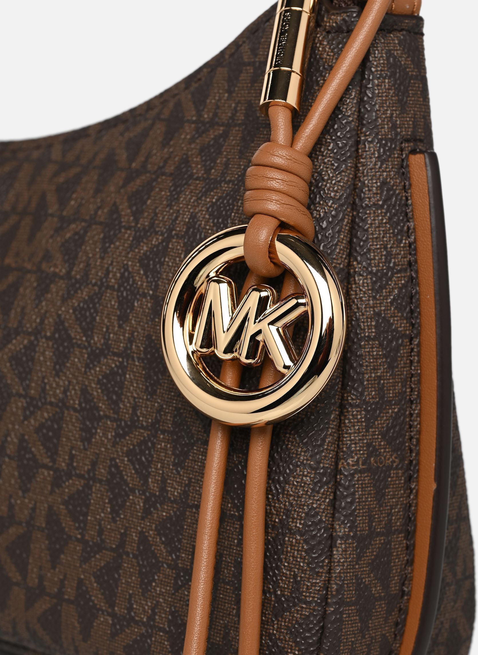 Schoudertassen Nolita Md Chain Pouchette dames bruin Michael Michael Kors Schoudertassen Nolita Md Chain Pouchette dames bruin BRN/ACORN