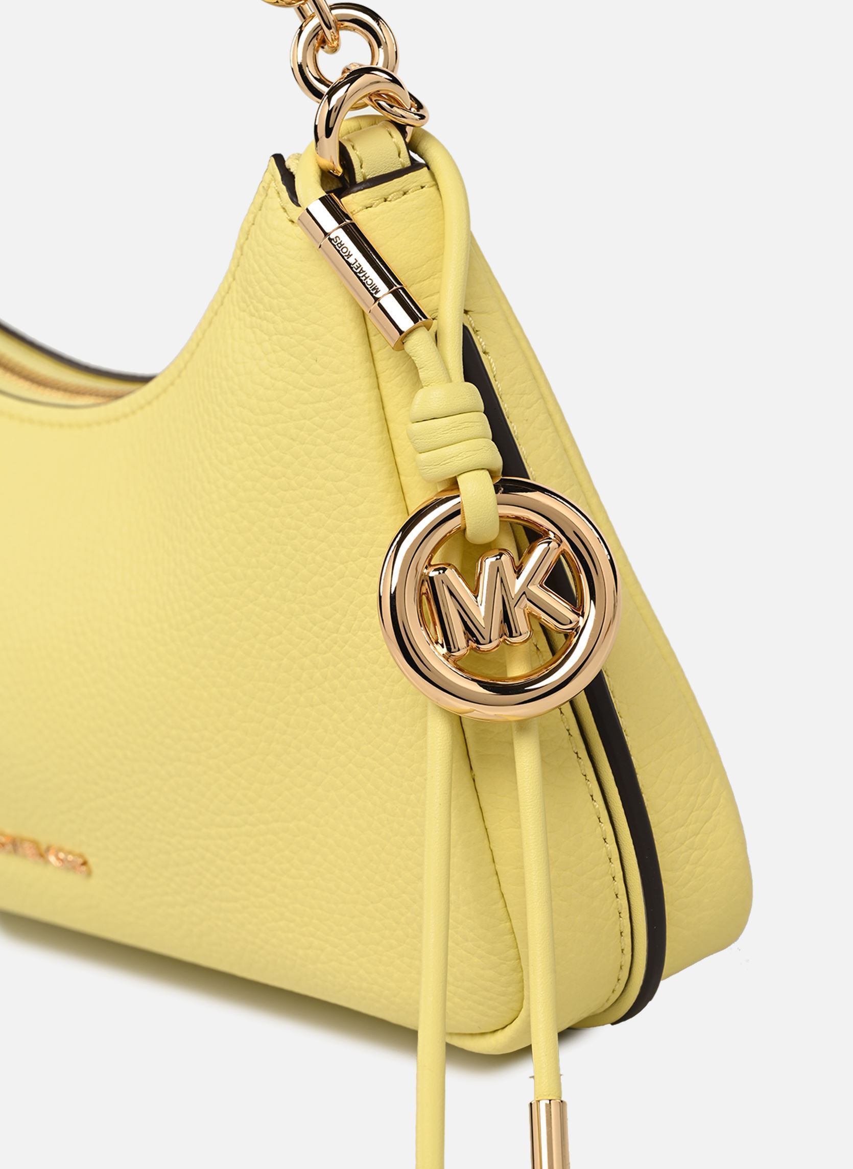 Schoudertassen Nolita Md Chain Pouchette dames geel Michael Michael Kors Schoudertassen Nolita Md Chain Pouchette dames geel LEMON