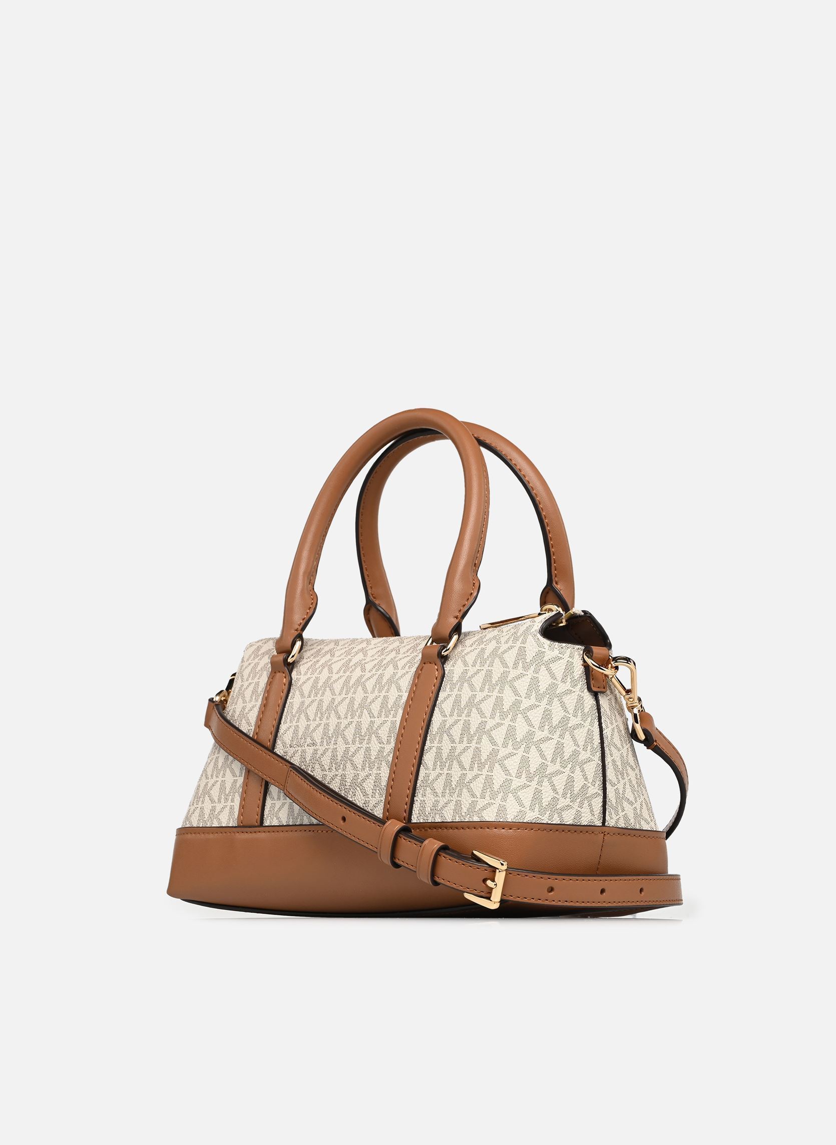 Sacs à main Andie Sm Tz Satchel femme blanc Michael Michael Kors Sacs à main Andie Sm Tz Satchel femme blanc VANILLA/ACRN