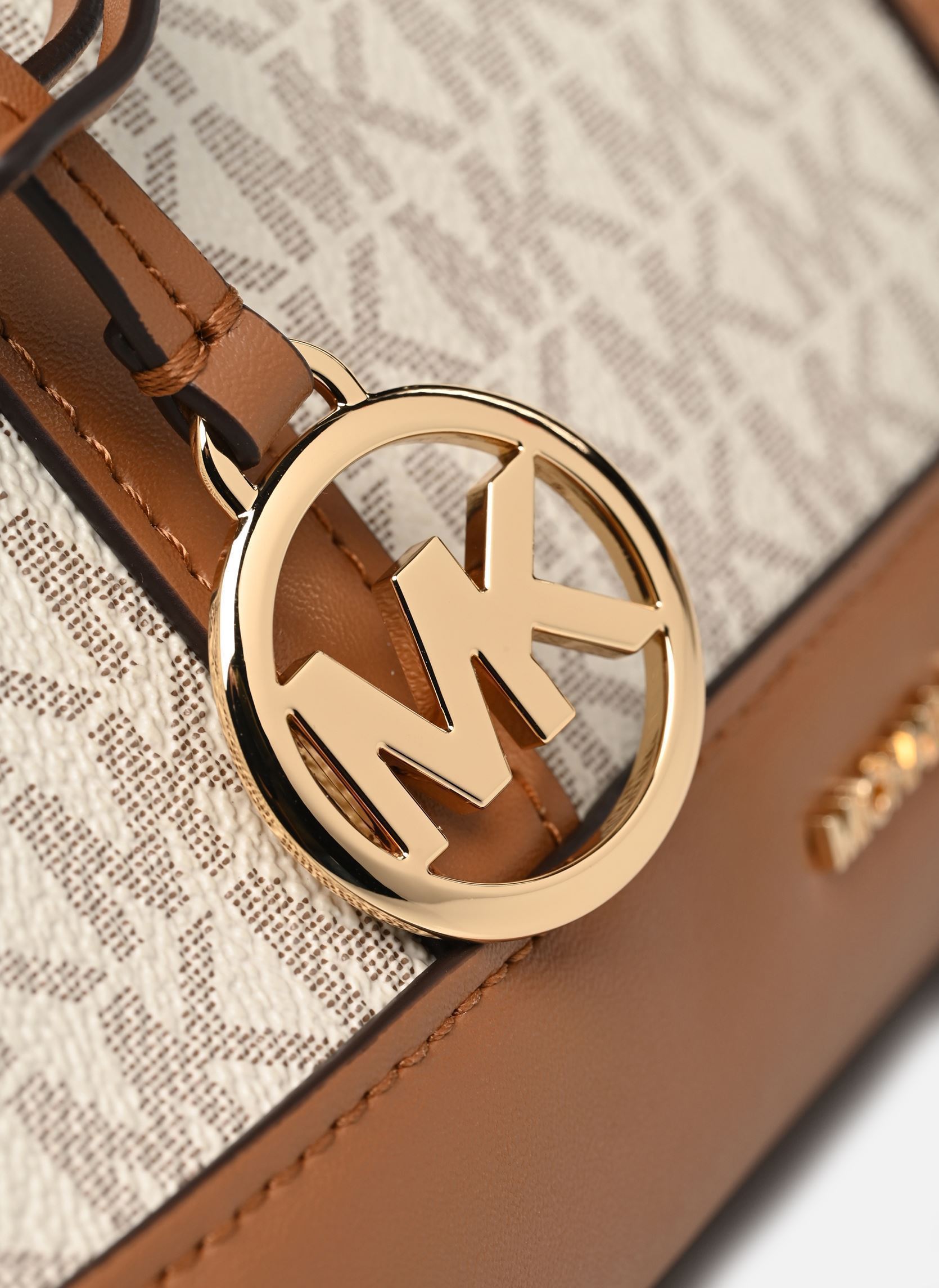 Sacs à main Andie Sm Tz Satchel femme blanc Michael Michael Kors Sacs à main Andie Sm Tz Satchel femme blanc VANILLA/ACRN