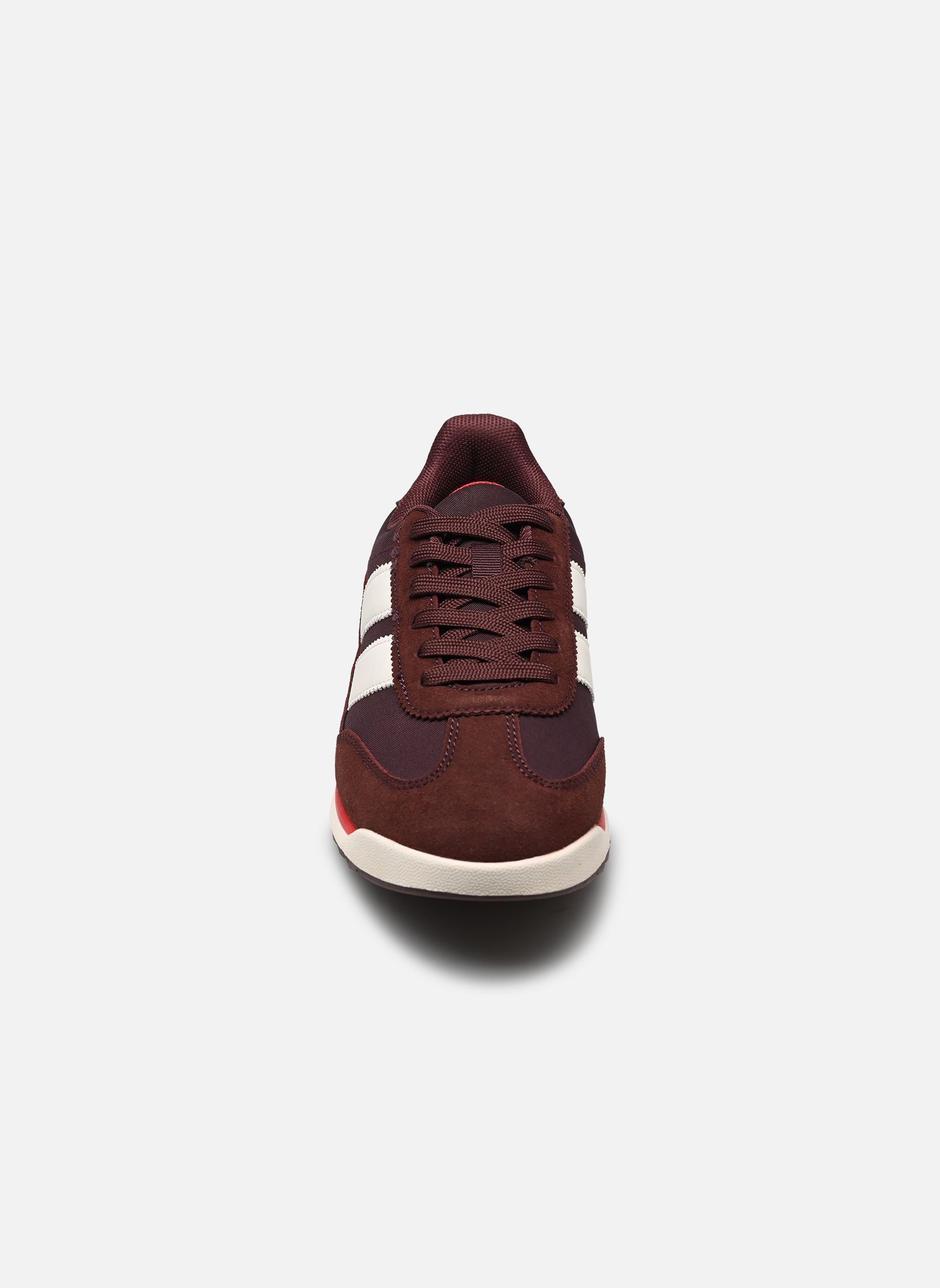 Niedrige Sneaker Basket ESCHOL damen bordeaux MADE BY Niedrige Sneaker Basket ESCHOL damen bordeaux ROUGE